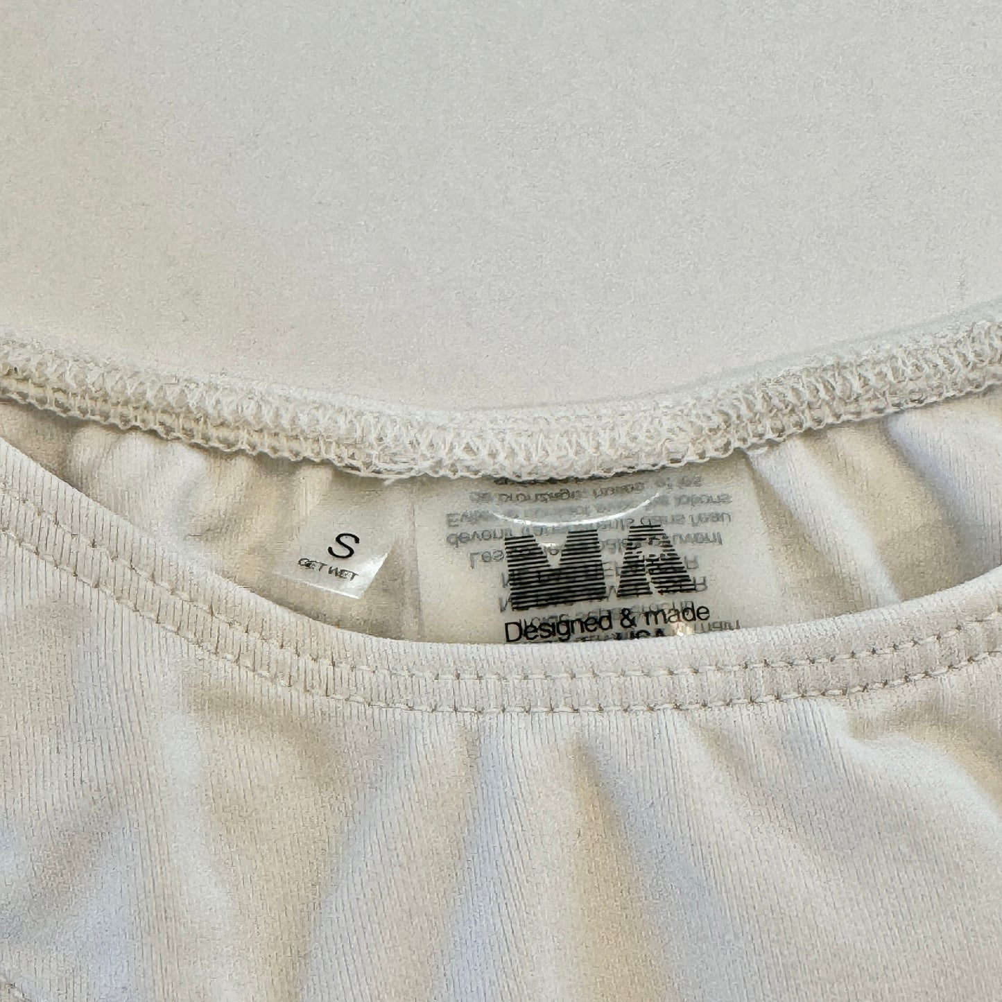 Minimale Animale Wall Street bikini brief swim bottom in sea salt white - Pre-Owned Worn Once