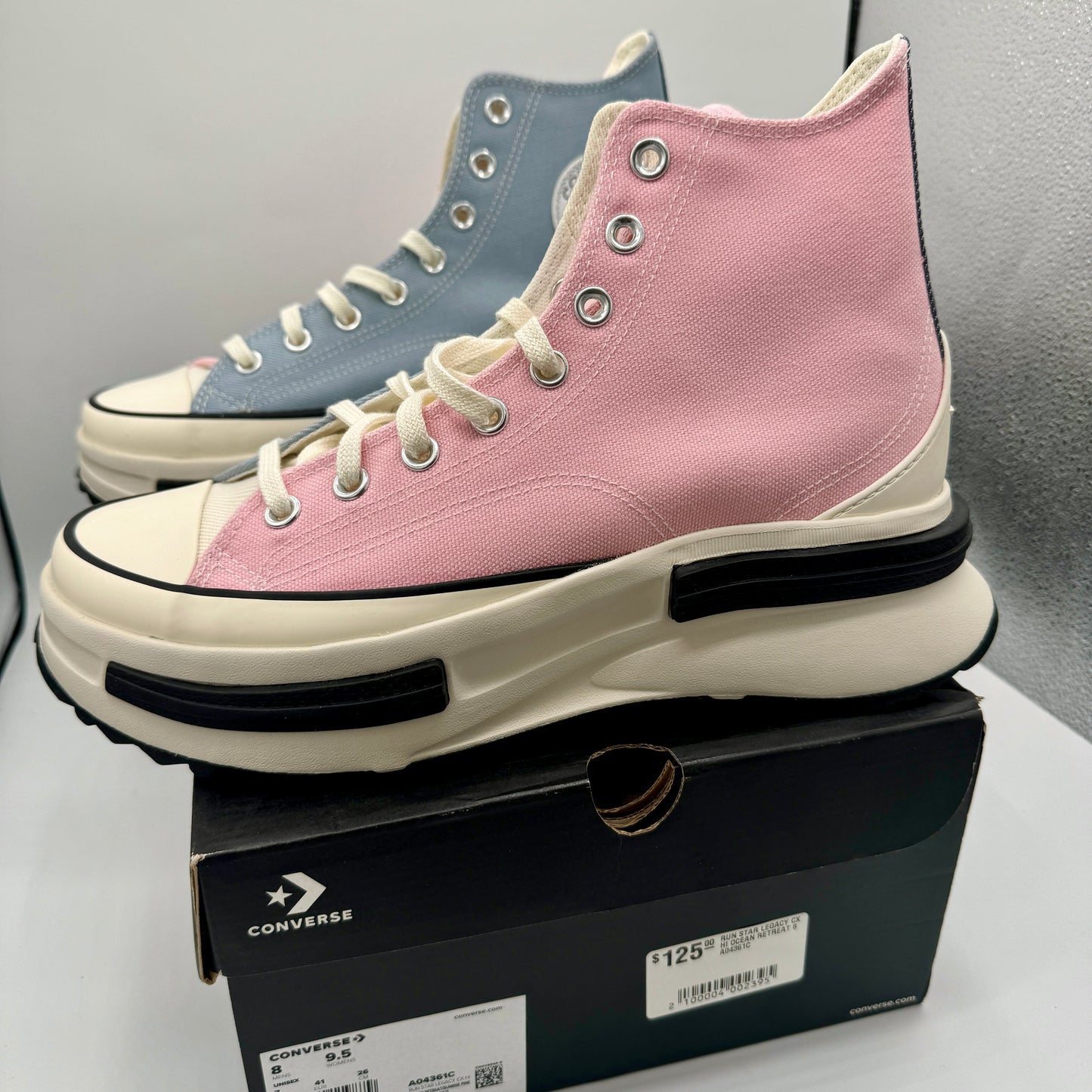 Converse Run Star Legacy CX Hi Ocean Retreat Blue / Sunrise Pink UNISEX