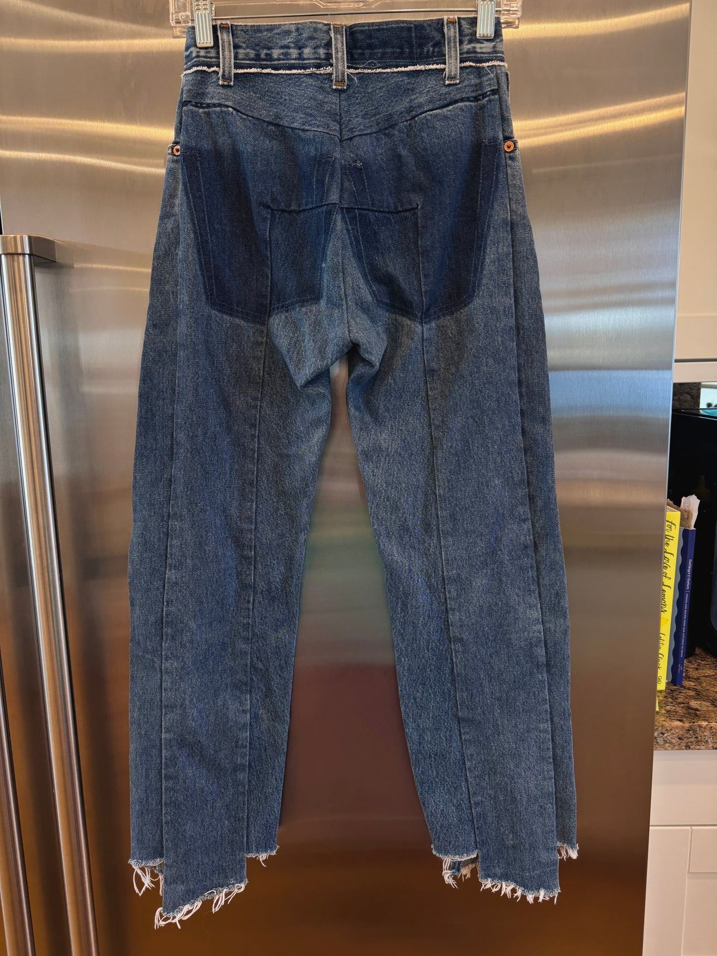 Vetements reconstructed denim pants Levi’s jeans denma size extra small womens
