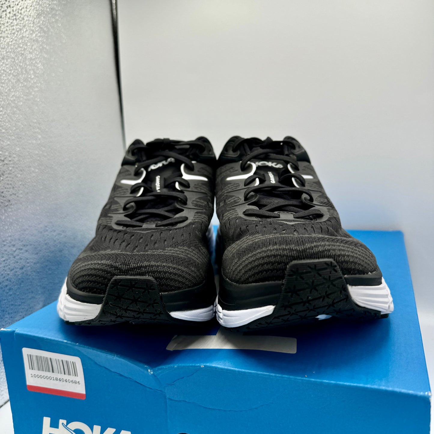 Hoka Gaviota 4 Men’s Running Shoes Black / white athletic shoe by hoka one one