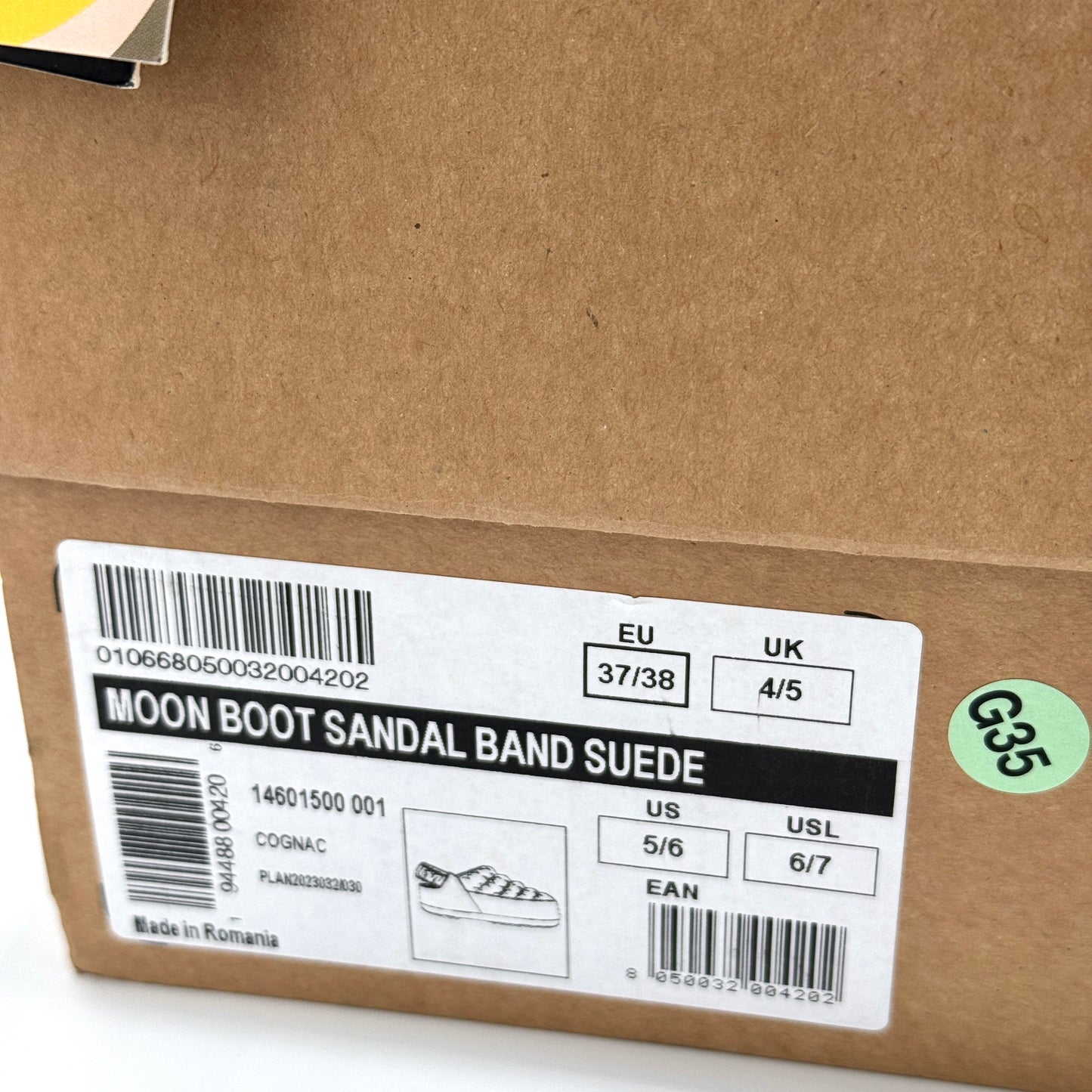 Moon Boot Evolution Slipper in Tan Suede Mule