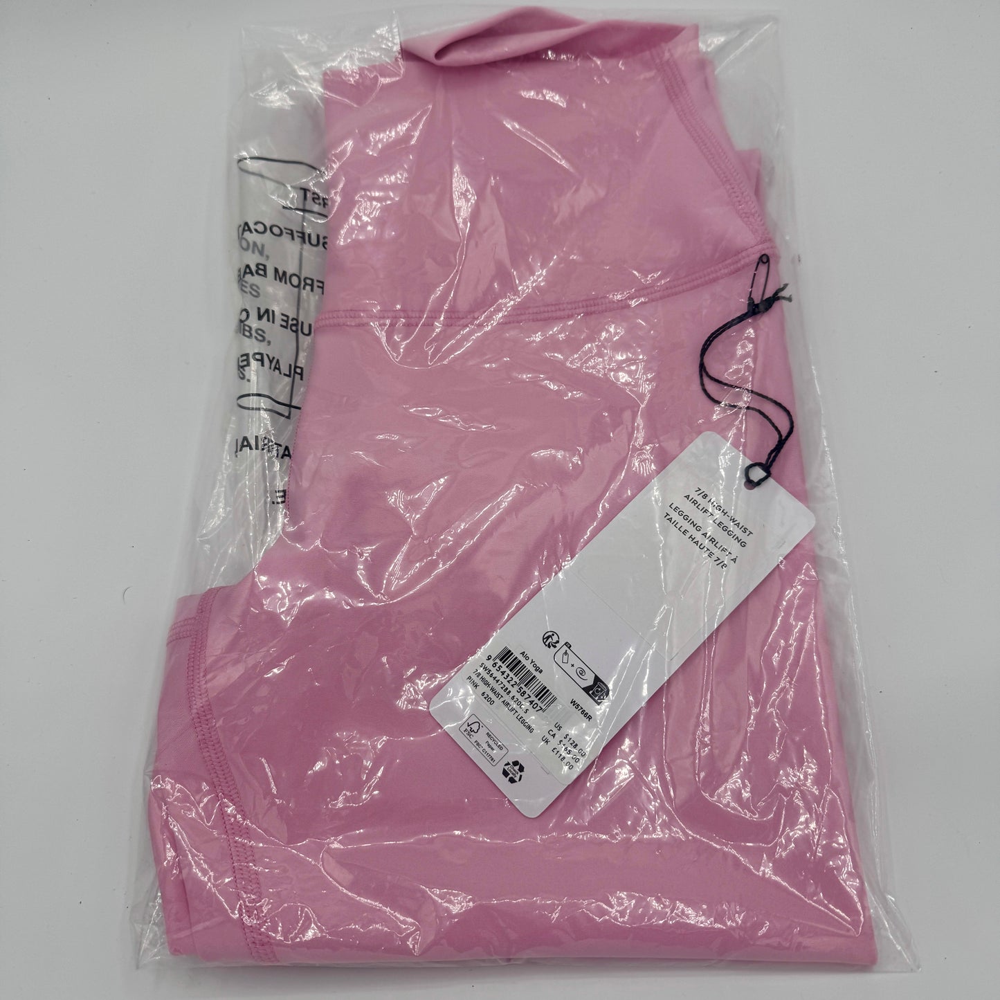 Alo 7/8 Airlift High Waist Legging - Sweet Pink