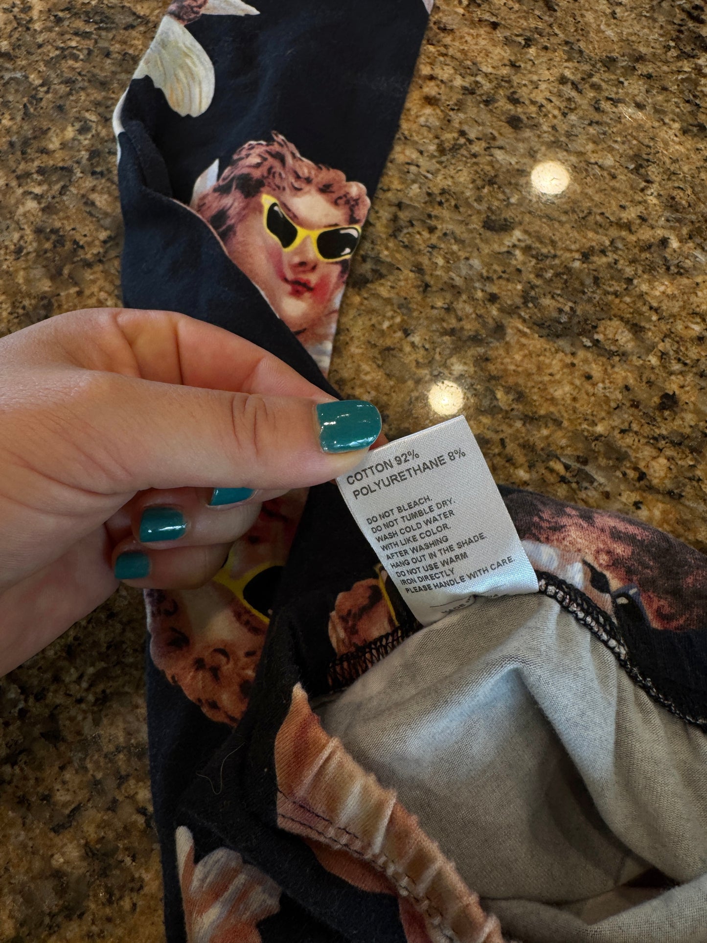 Joyrich Cherub Cupid Leggings Cotton * Pre-Owned *