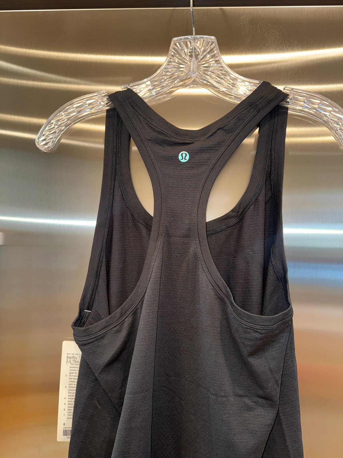 Lululemon Swiftly Tech Racerback 2.0 Tank Top - Race Length in Black