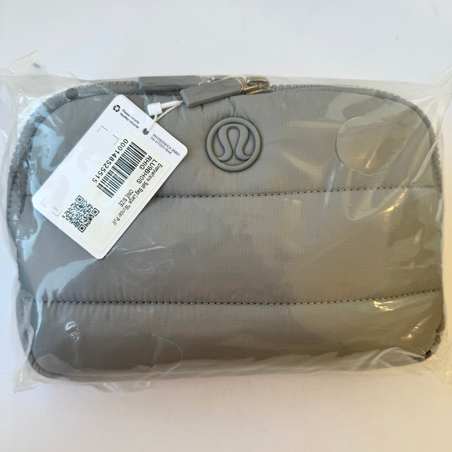 Lululemon Belt Bag Wunderpuff Everywhere Waist Bag 2L , Rhino Grey Crossbody