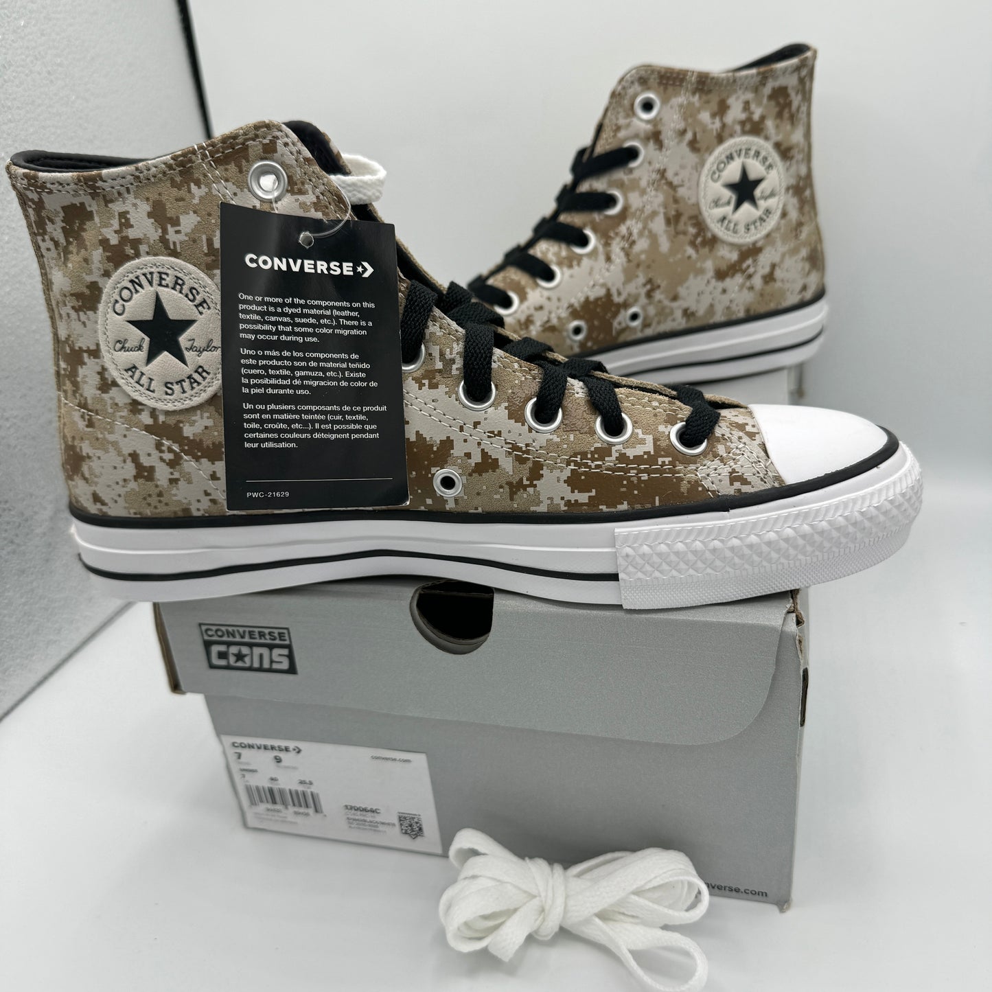 Converse Chuck Taylor All Star High Tops Digi Camo CTAS Pro Hi khaki camo