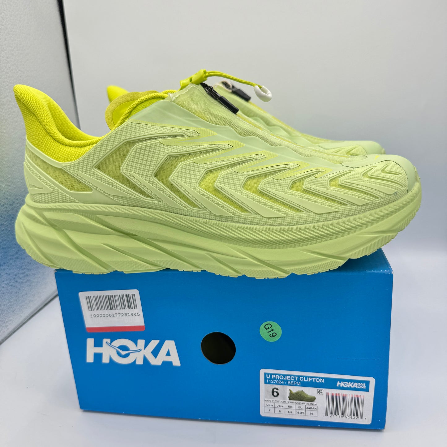 Hoka Project Clifton Butterfly Evening Primrose Unisex Sneaker Shoes BEPM