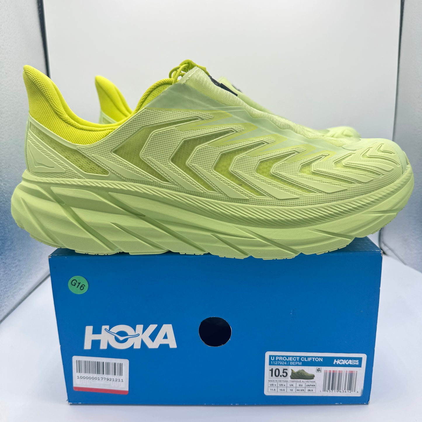 Hoka Project Clifton Butterfly Evening Primrose Unisex Sneaker Shoes BEPM