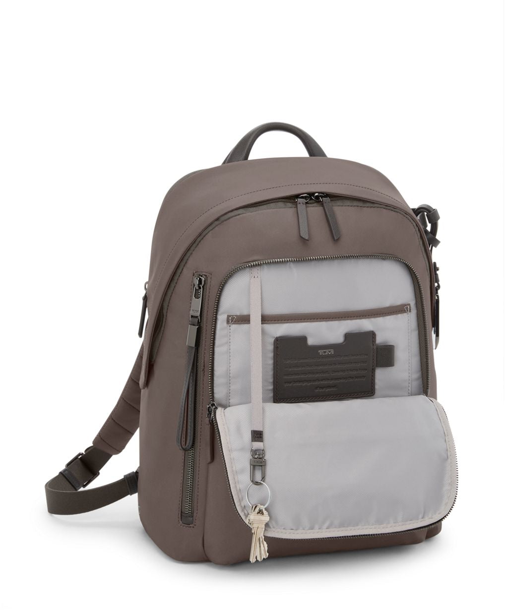Tumi Halsey Backpack - Brown , Travel Carry-On Bag