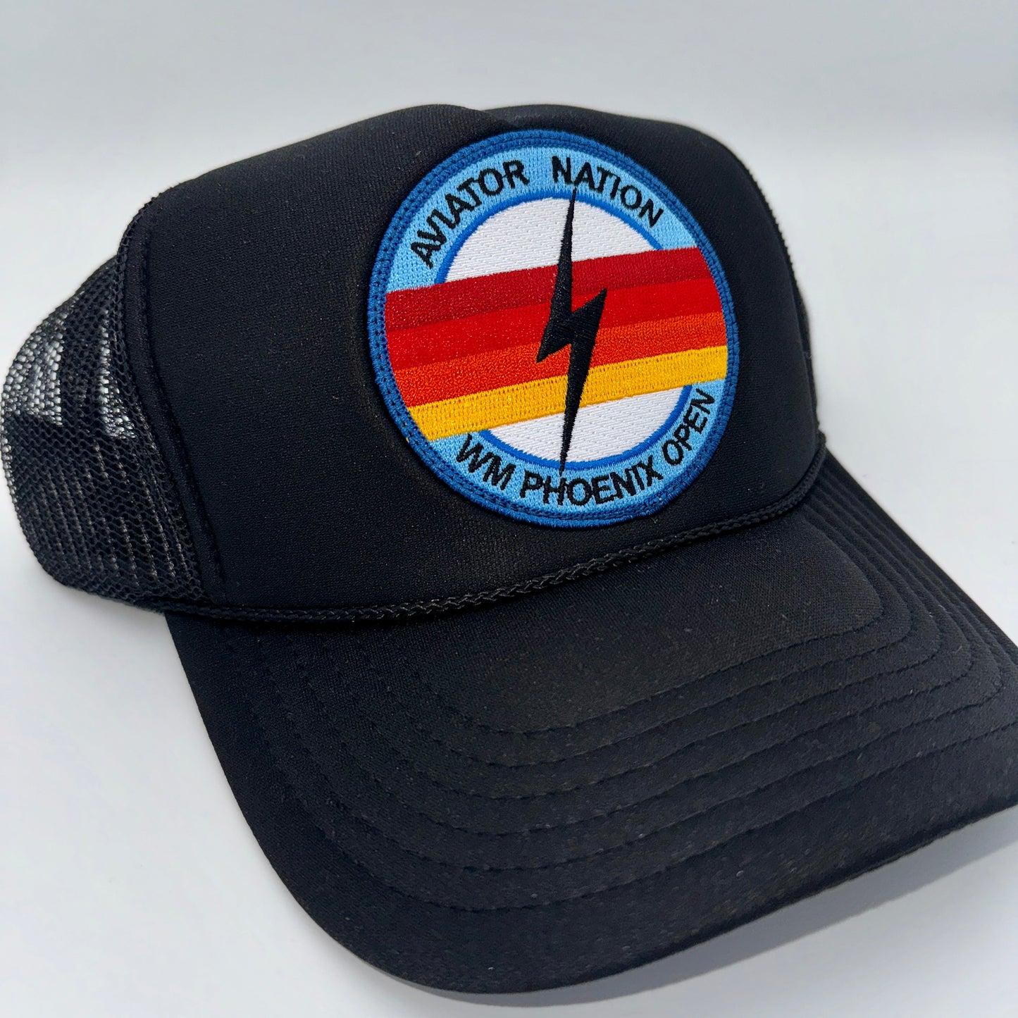 Aviator Nation Waste Management Trucker Hat Black 2024 Collab Tournament