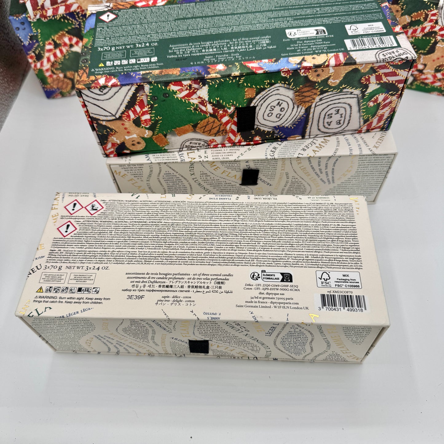 Bundle Diptyque Holiday Gift Boxes, 8 Boxes Total