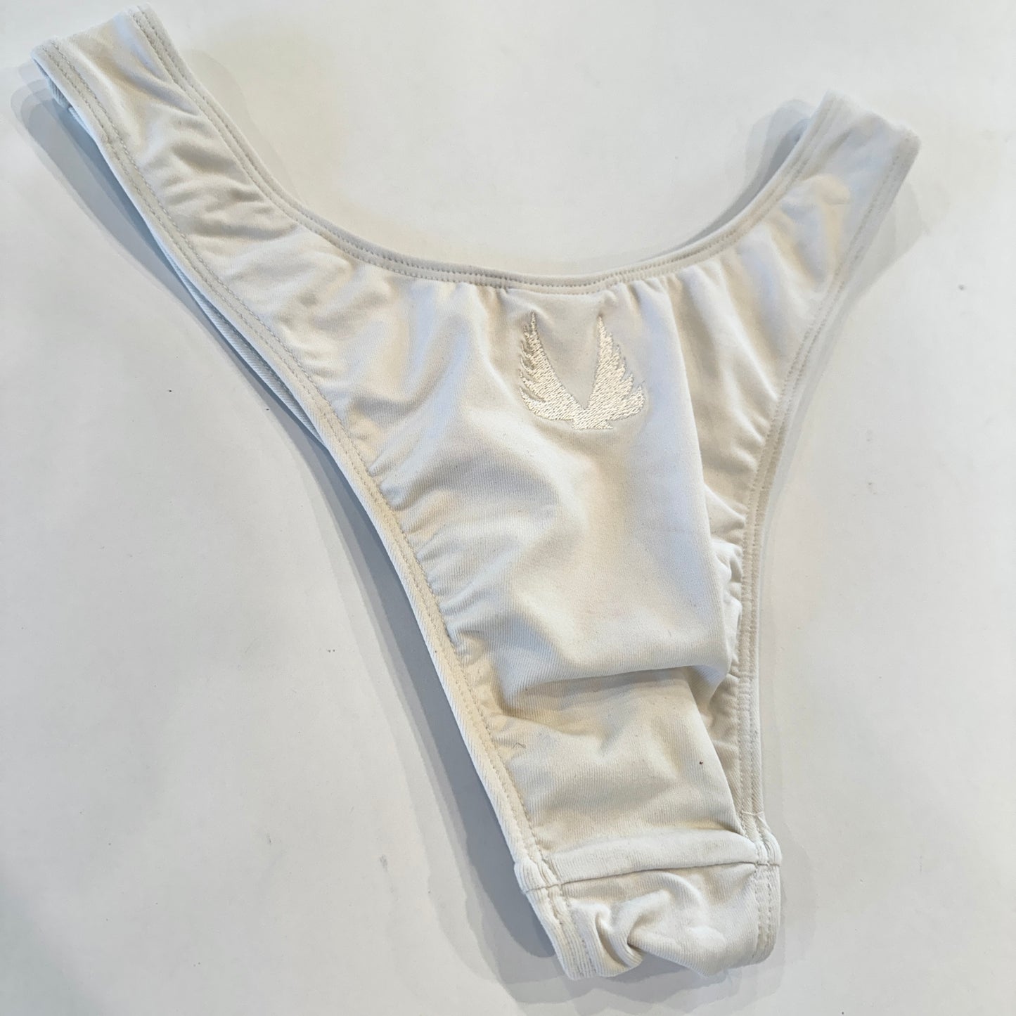 Minimale Animale Wall Street bikini brief swim bottom in sea salt white - Pre-Owned Worn Once