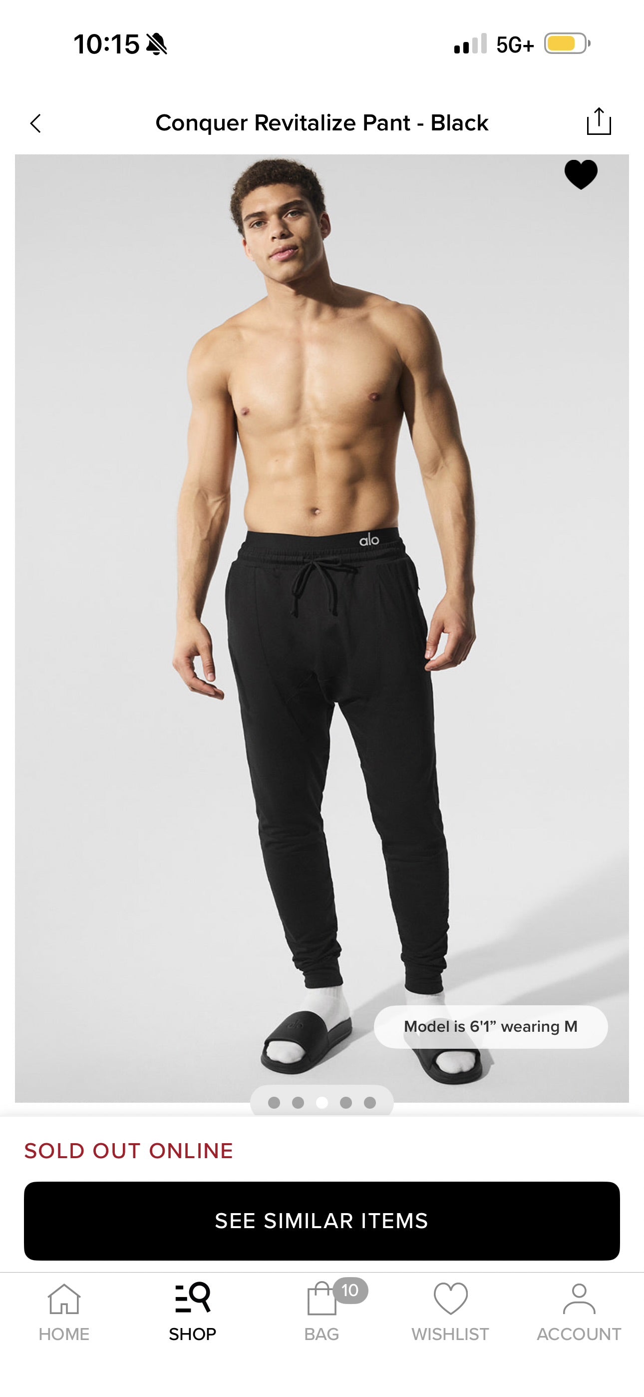 Alo Yoga Conquer Revitalize Black Joggers