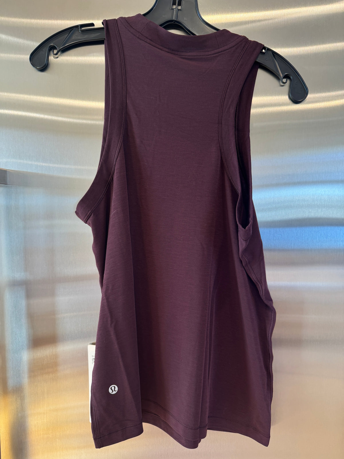 Lululemon Jersey Training Tank Top , Women’s in Black Plum Dark Burgundy Red