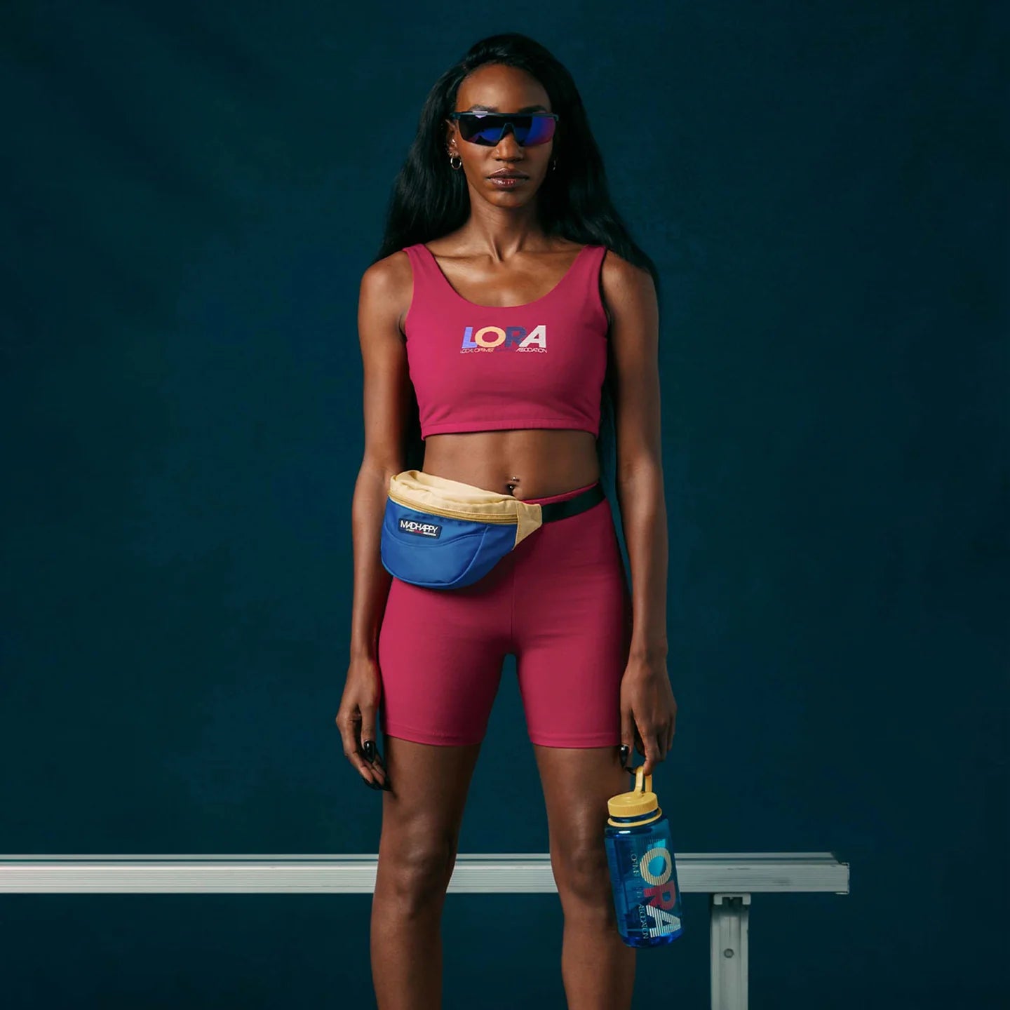 MadHappy Matching SET Local Optimist Run Club Matching Shorts and Top