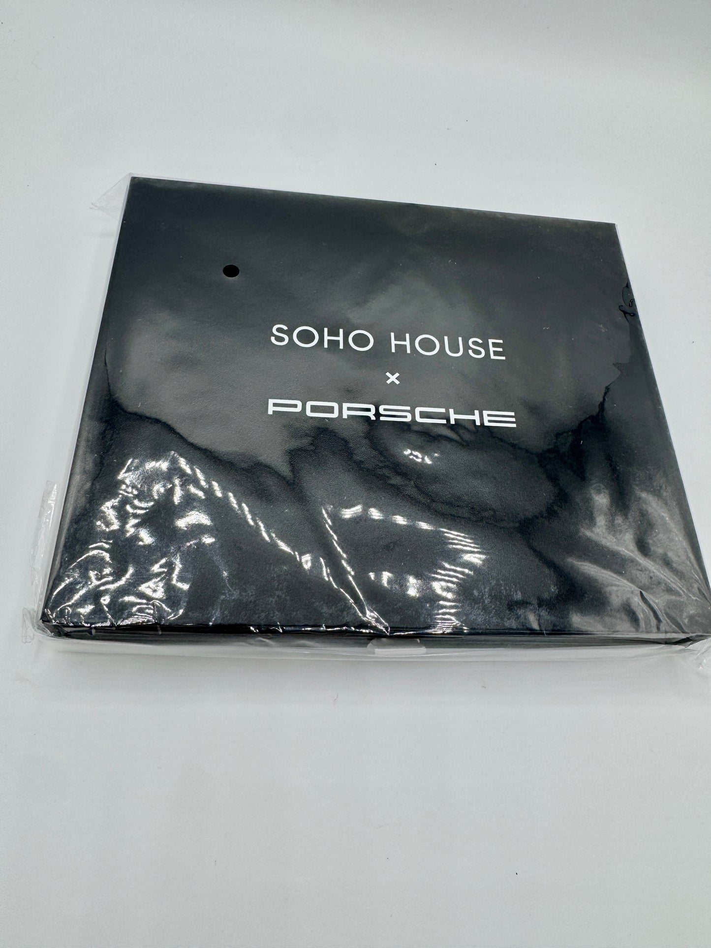 Porsche x Soho House Satin Blue Pasha Scarf Bandana