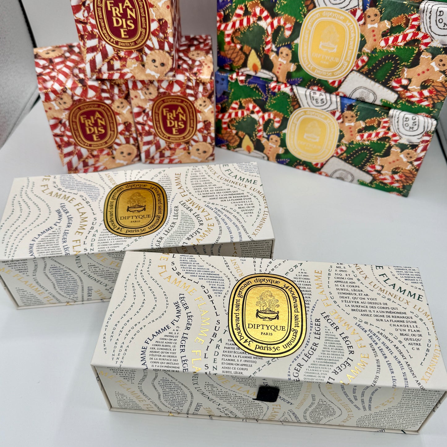 Bundle Diptyque Holiday Gift Boxes, 8 Boxes Total