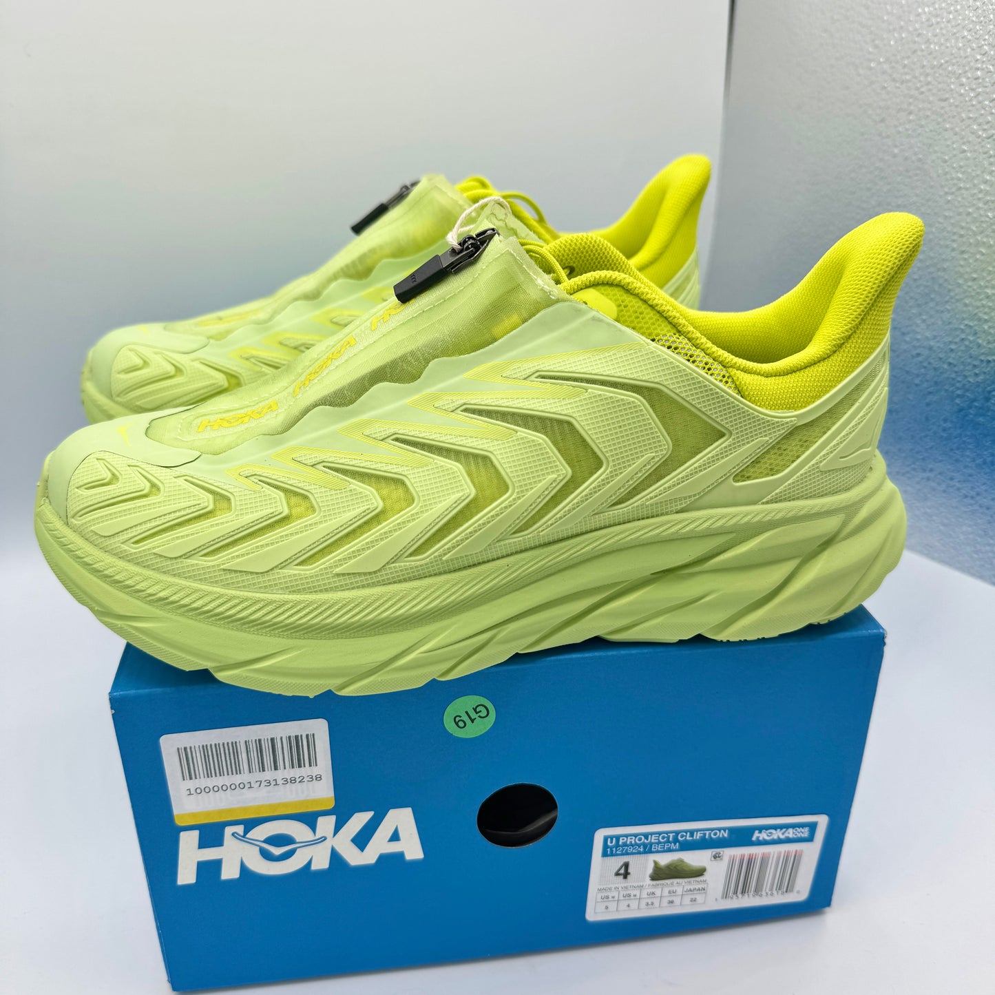 Hoka Project Clifton Butterfly Evening Primrose Unisex Sneaker Shoes BEPM