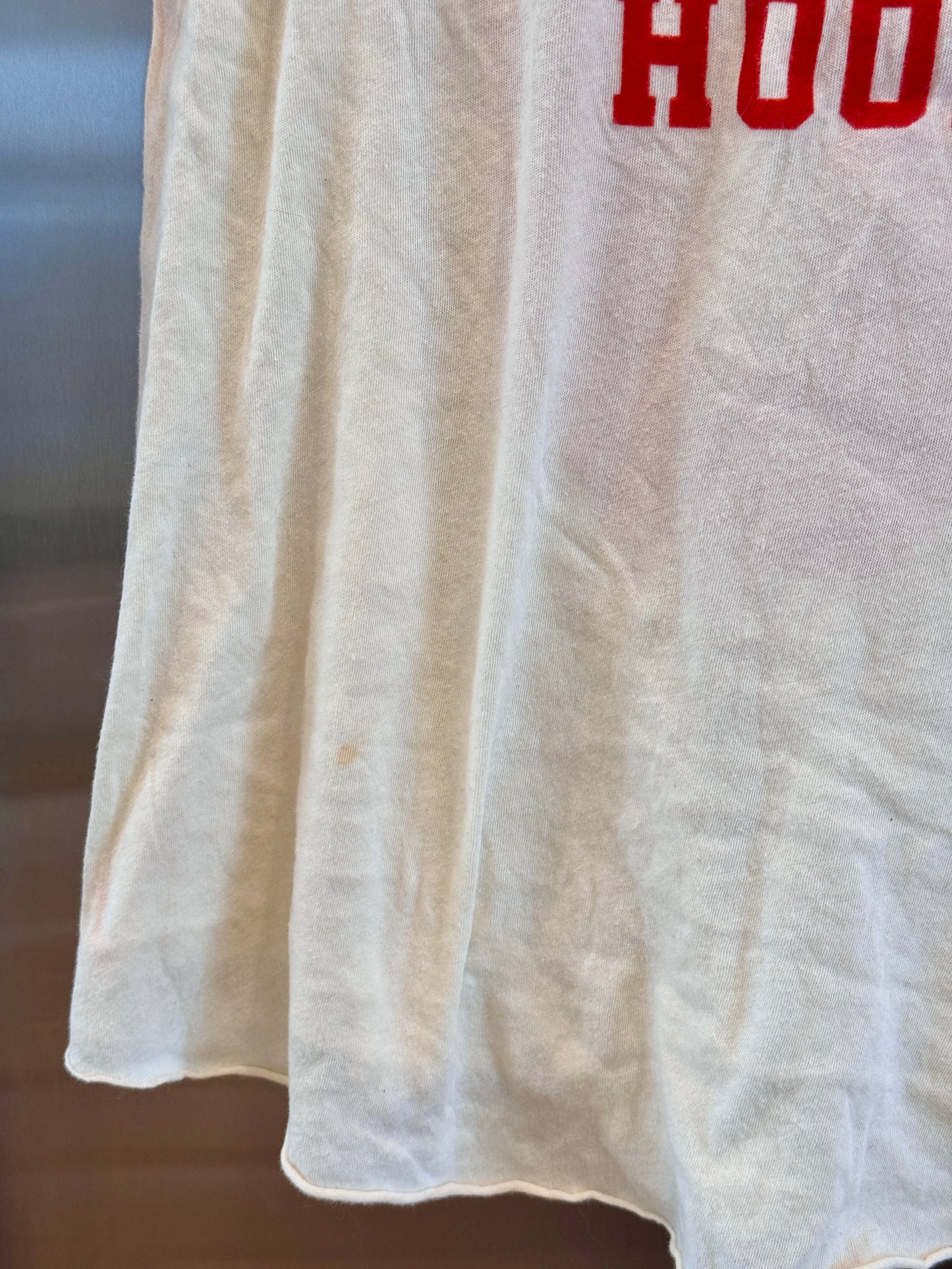 Wildfox Wildfox World’s Greatest Hula Hooper Raglan Women’s Top - Red * Pre-Owned *
