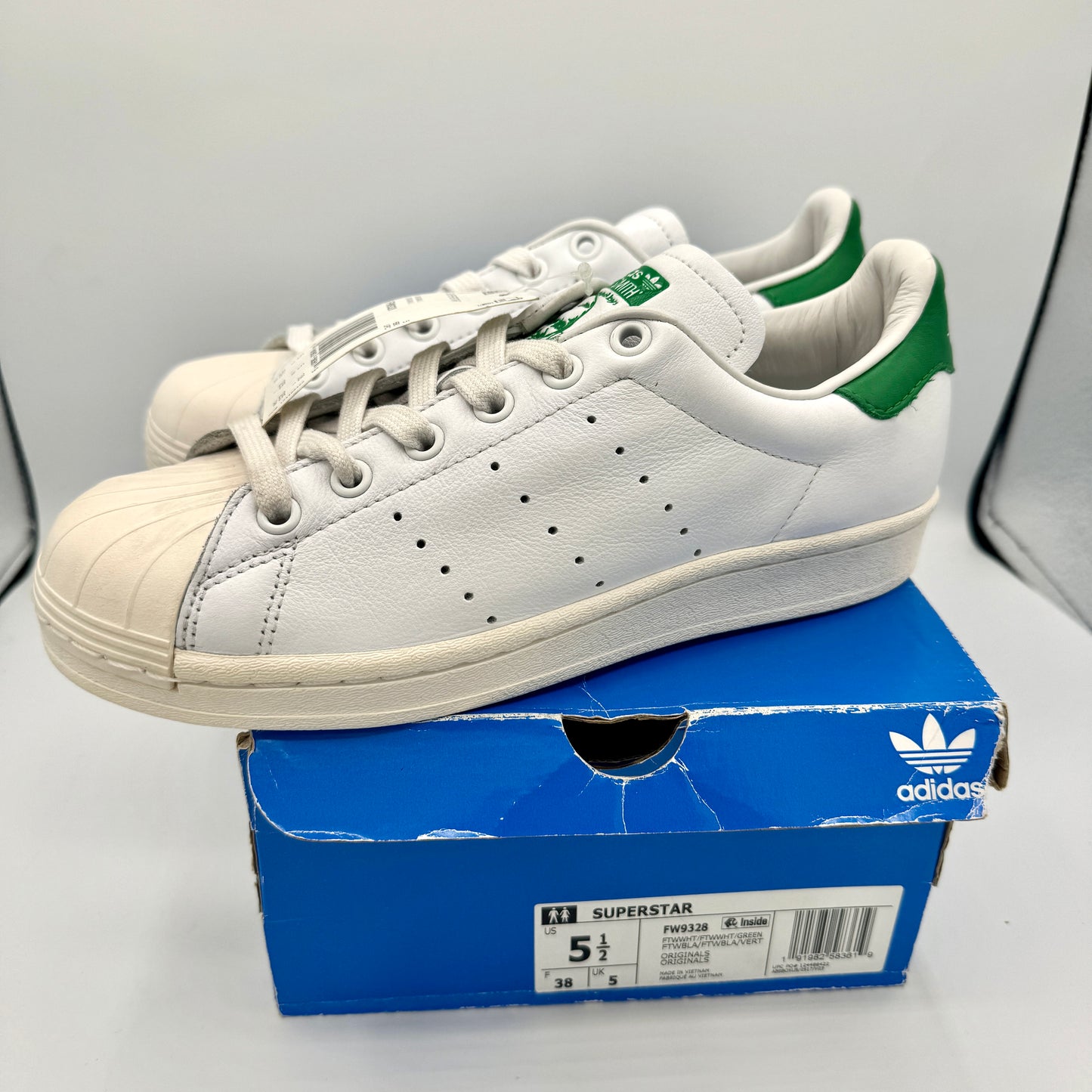 Adidas Stan Smith Superstan white green classic sneaker originals superstar