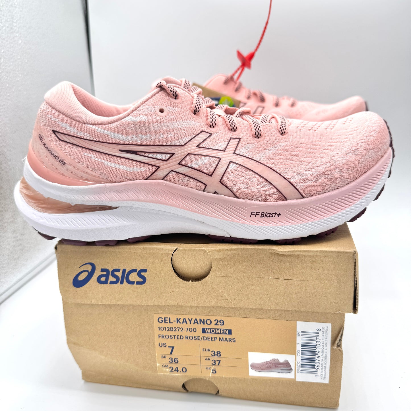 Asics Women’s Gel Kayano 29 - Frosted Rose / Deep Mars Pink
