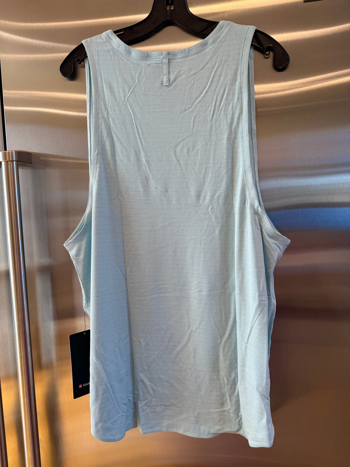 Lululemon License to Train Top , Mens Tank Top in Foam Cloud Blue