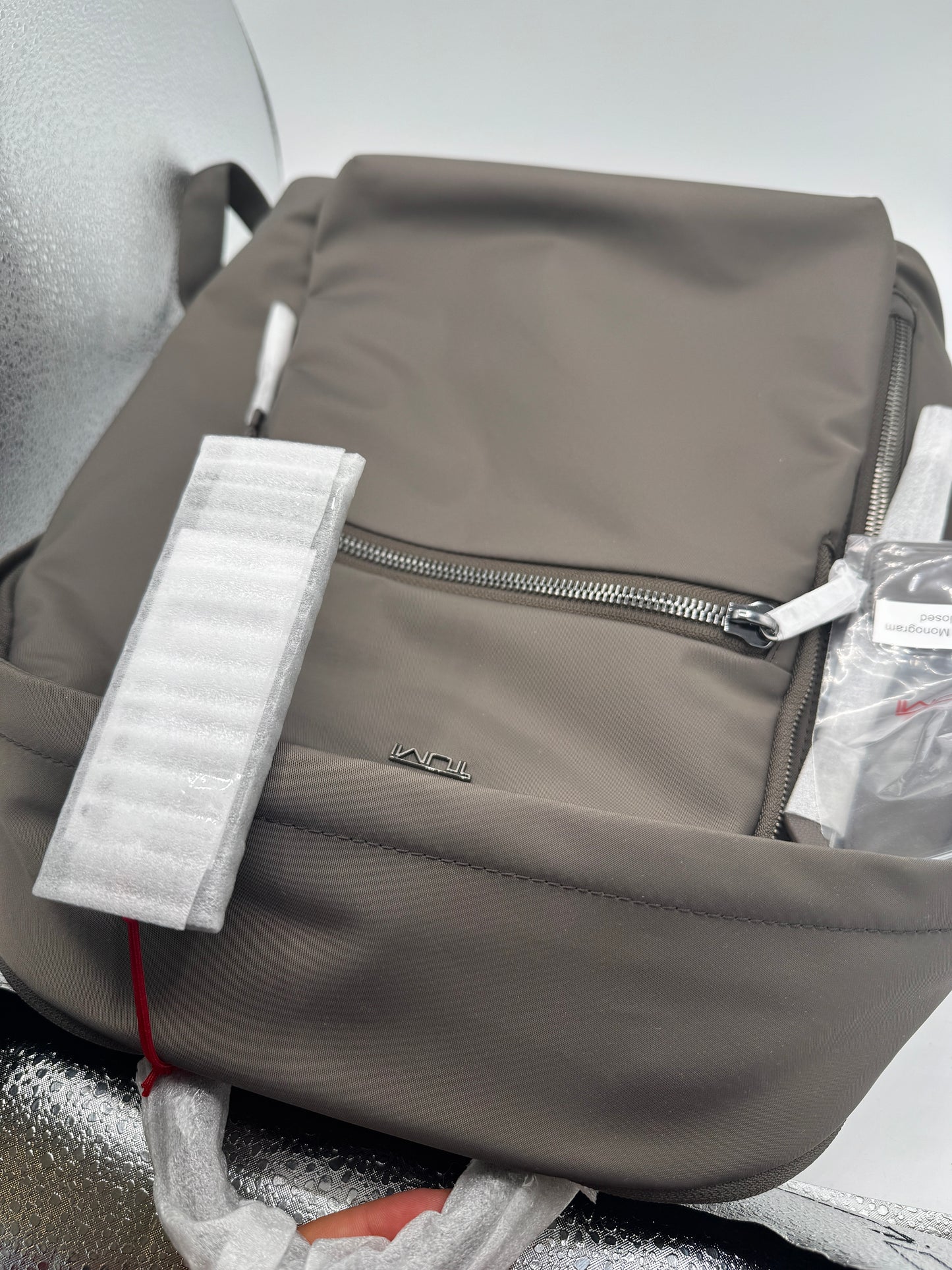 Tumi Halsey Backpack - Brown , Travel Carry-On Bag