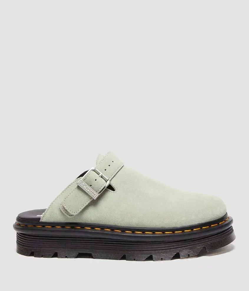 Dr Martens Zebzag Mule Unisex , Sage Green