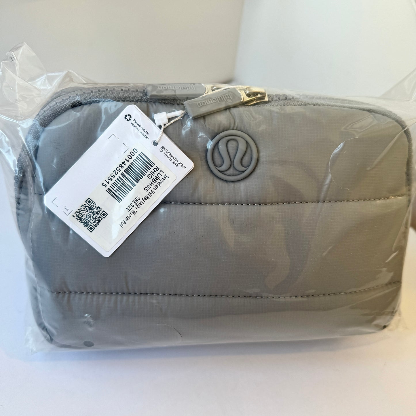 Lululemon Belt Bag Wunderpuff Everywhere Waist Bag 2L , Rhino Grey Crossbody