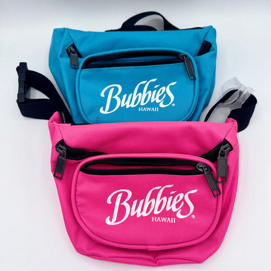 Bundle 2 Waist Bags / Fanny Packs / Crossbody Pouches Bubbies Hawaiian Mochi