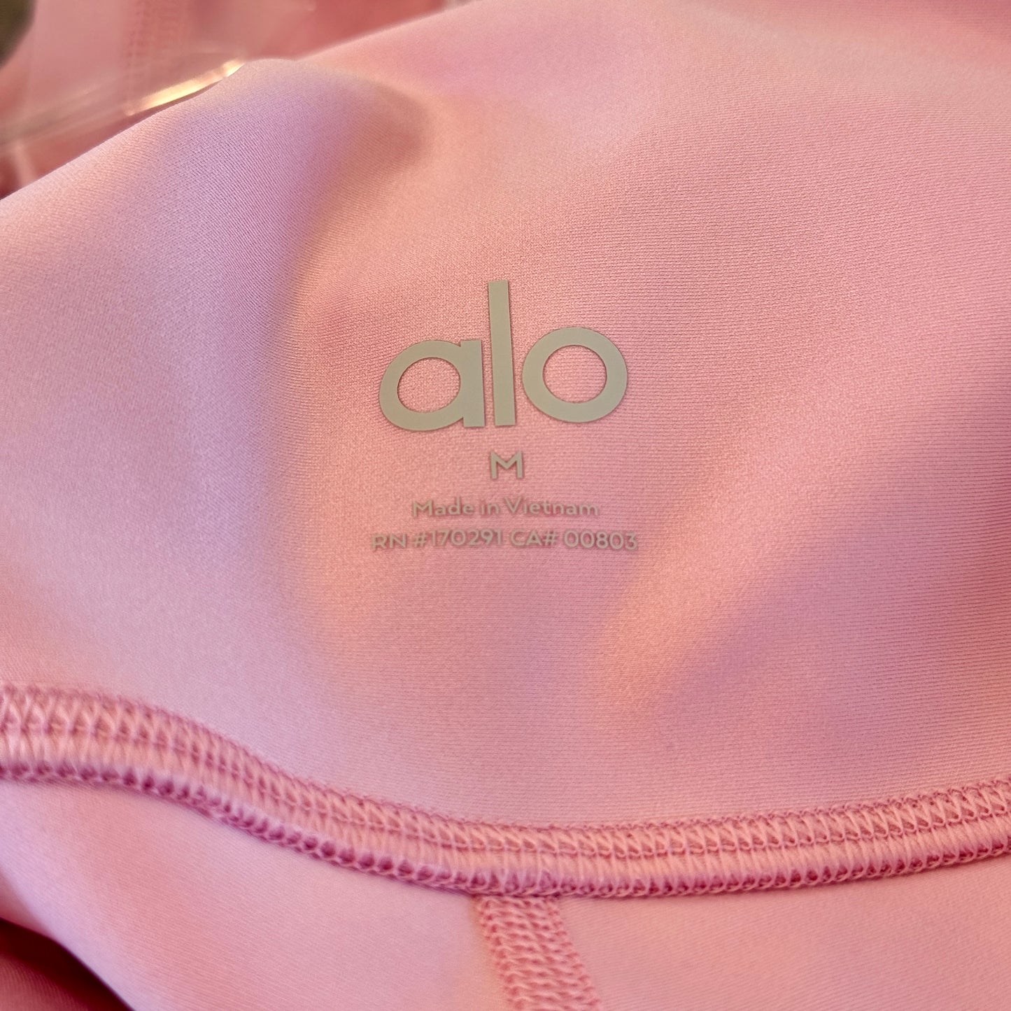 Alo 7/8 Airlift High Waist Legging - Sweet Pink