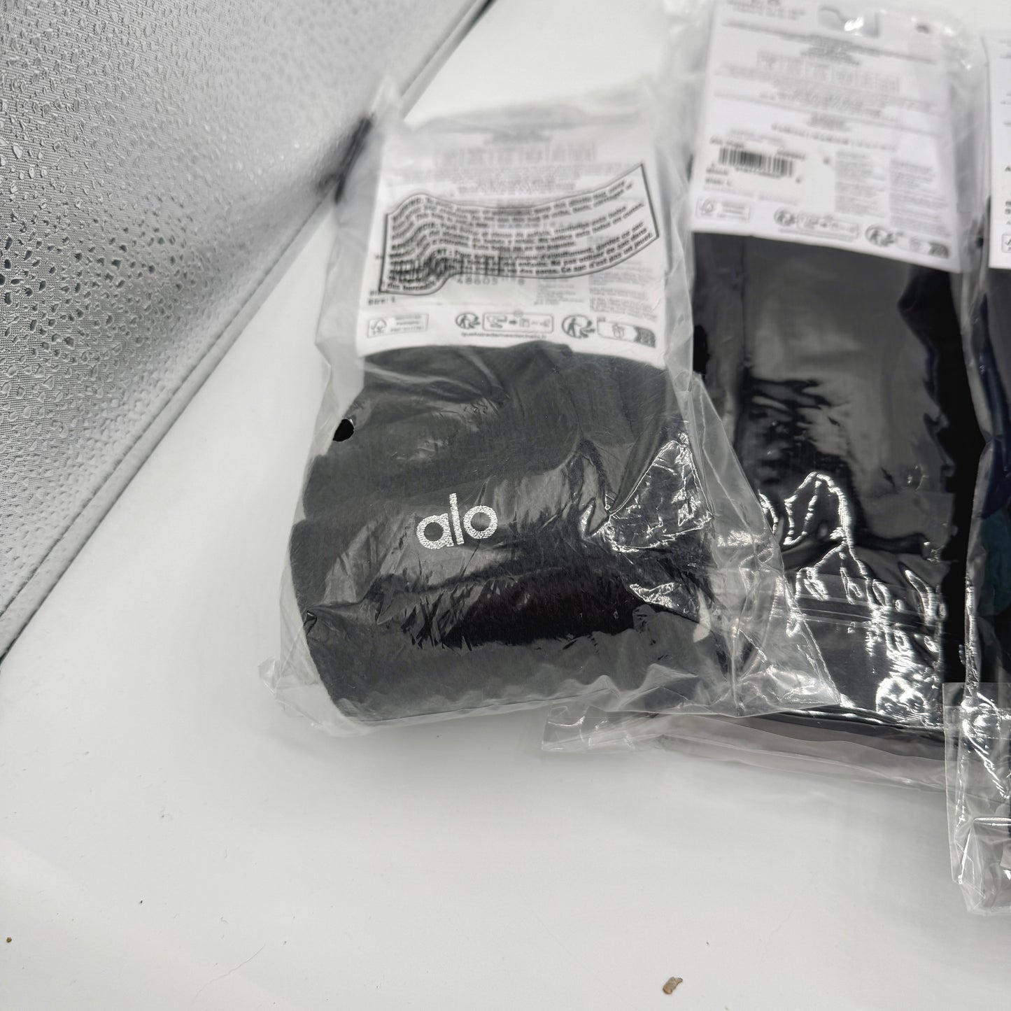 Alo Yoga (Bundle) Unisex Scrunch Socks, 5x Pairs - Black