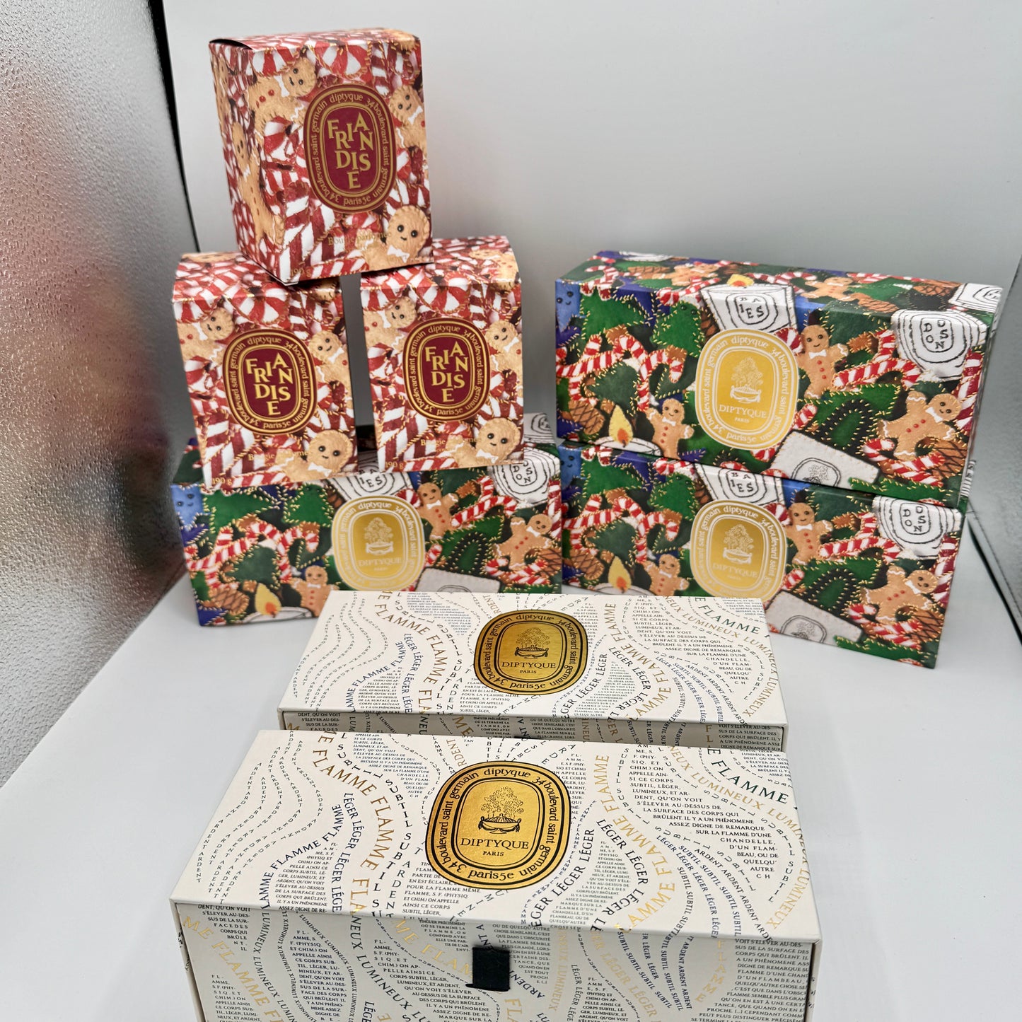 Bundle Diptyque Holiday Gift Boxes, 8 Boxes Total