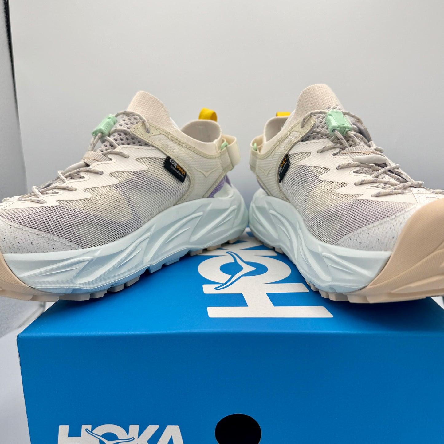 Hoka Hopara 2 Women’s Hybrid Hiking Sandal in Alabaster / Snow