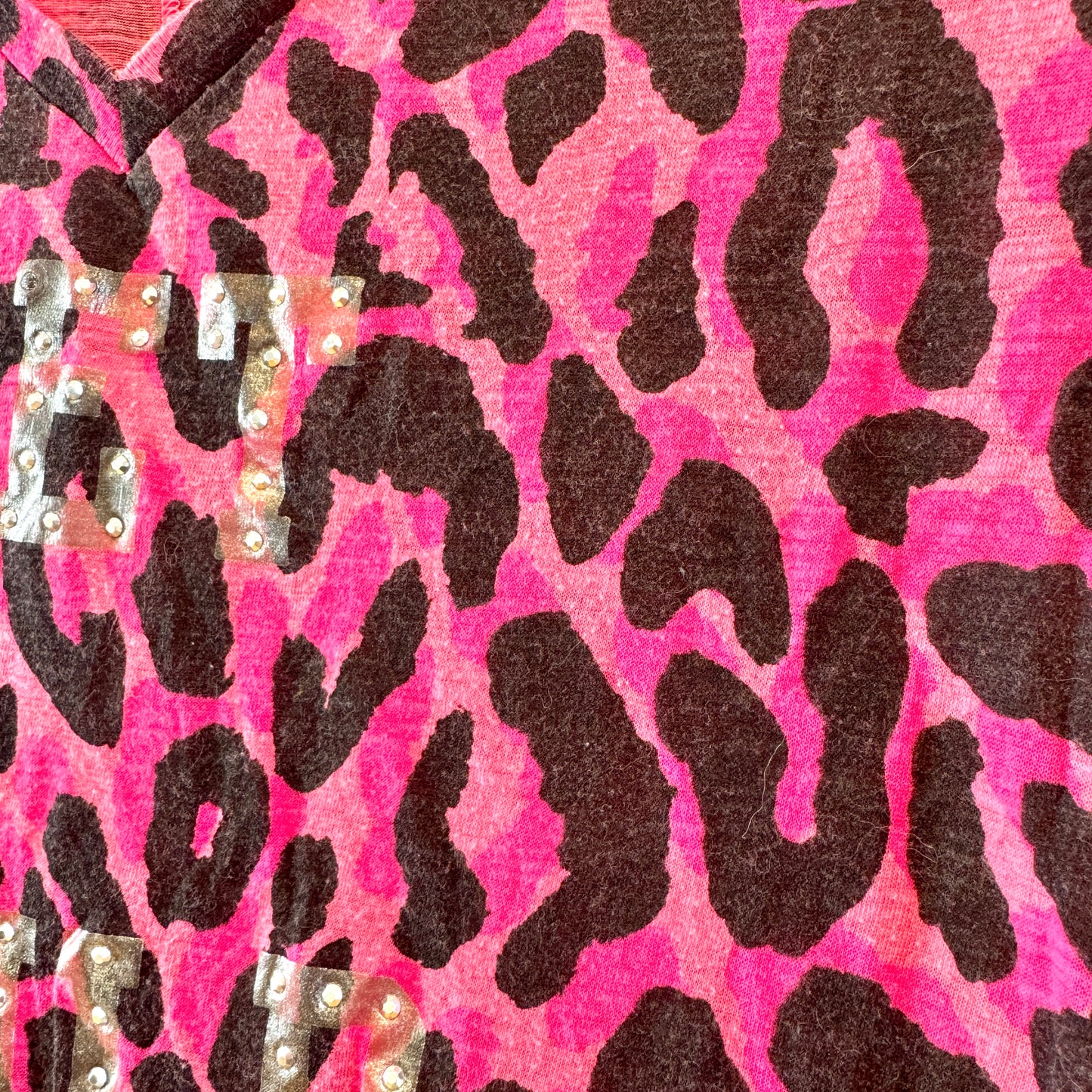 PINK Victoria Secret Sleep Shirt Dress Cheetah Leopard Y2K Pajama Pre-owned