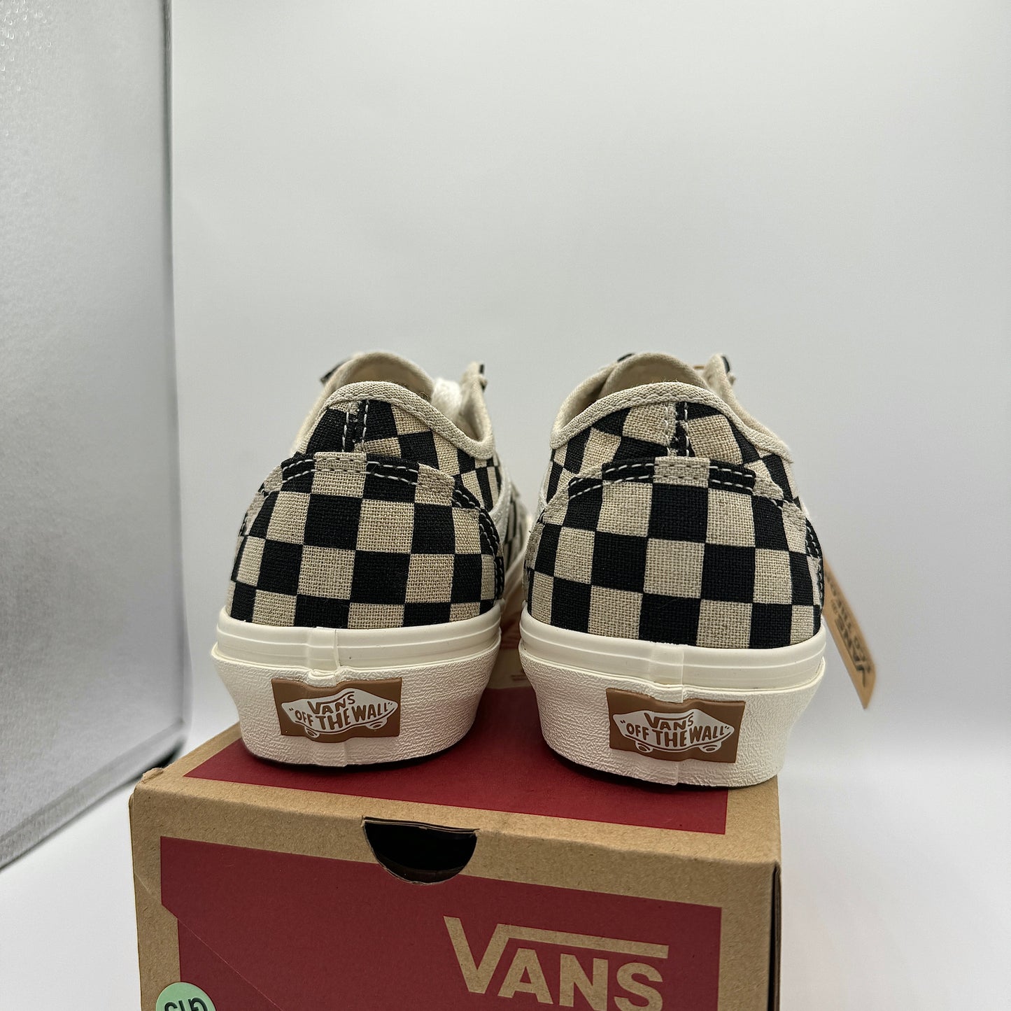 Vans Old Skool Tape Low Sneakers Eco Theory Checkerboard Sustainable Shoes