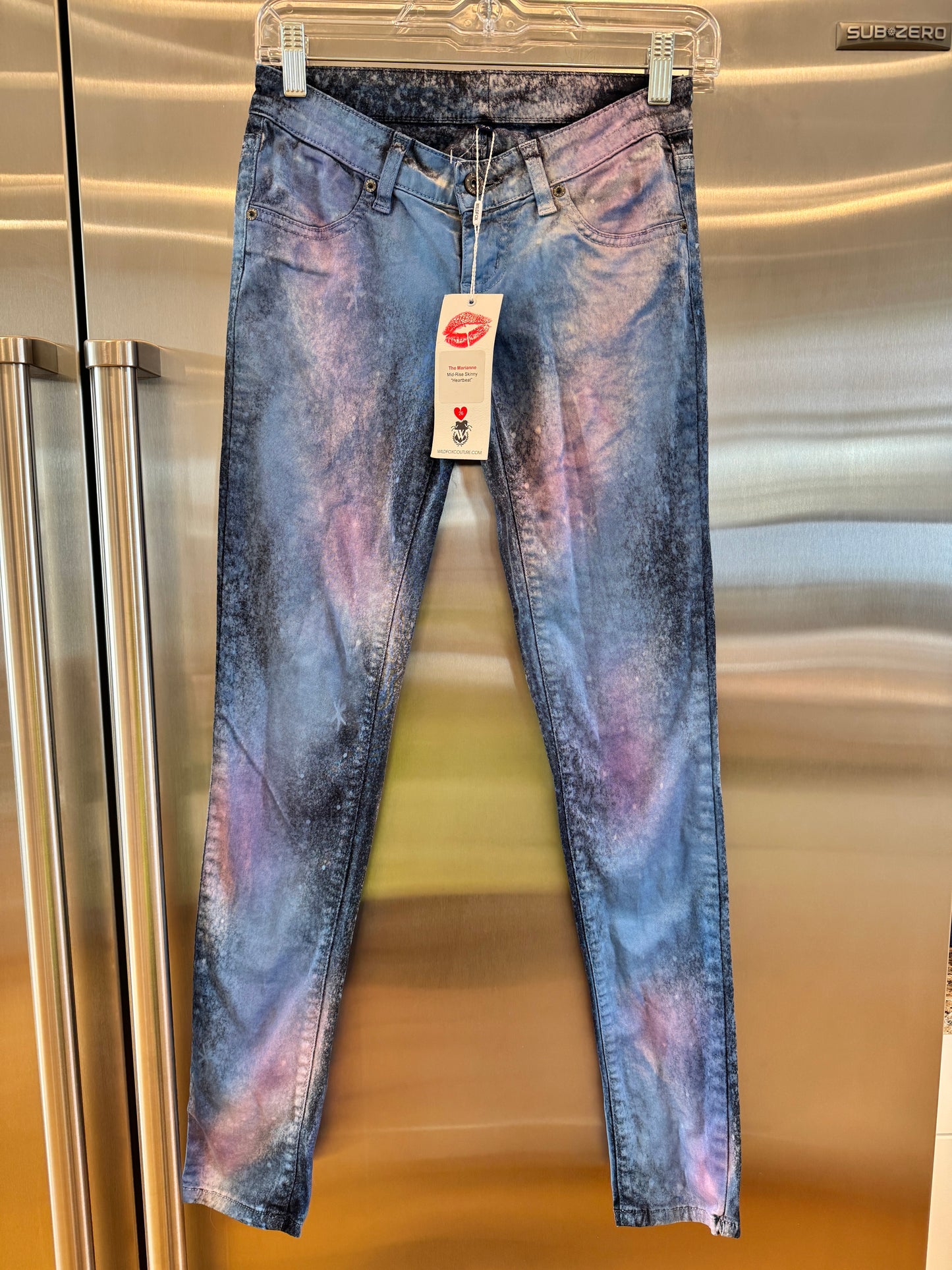 Carmar LF Galaxy Skinny Jeans Galactic Planet Pants