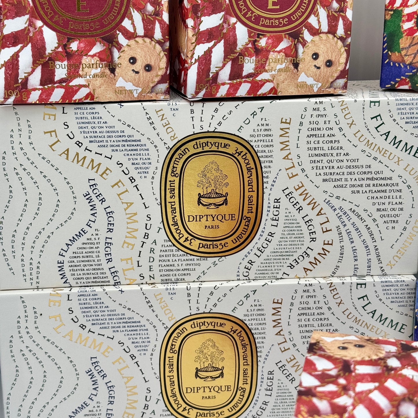Bundle Diptyque Holiday Gift Boxes, 8 Boxes Total