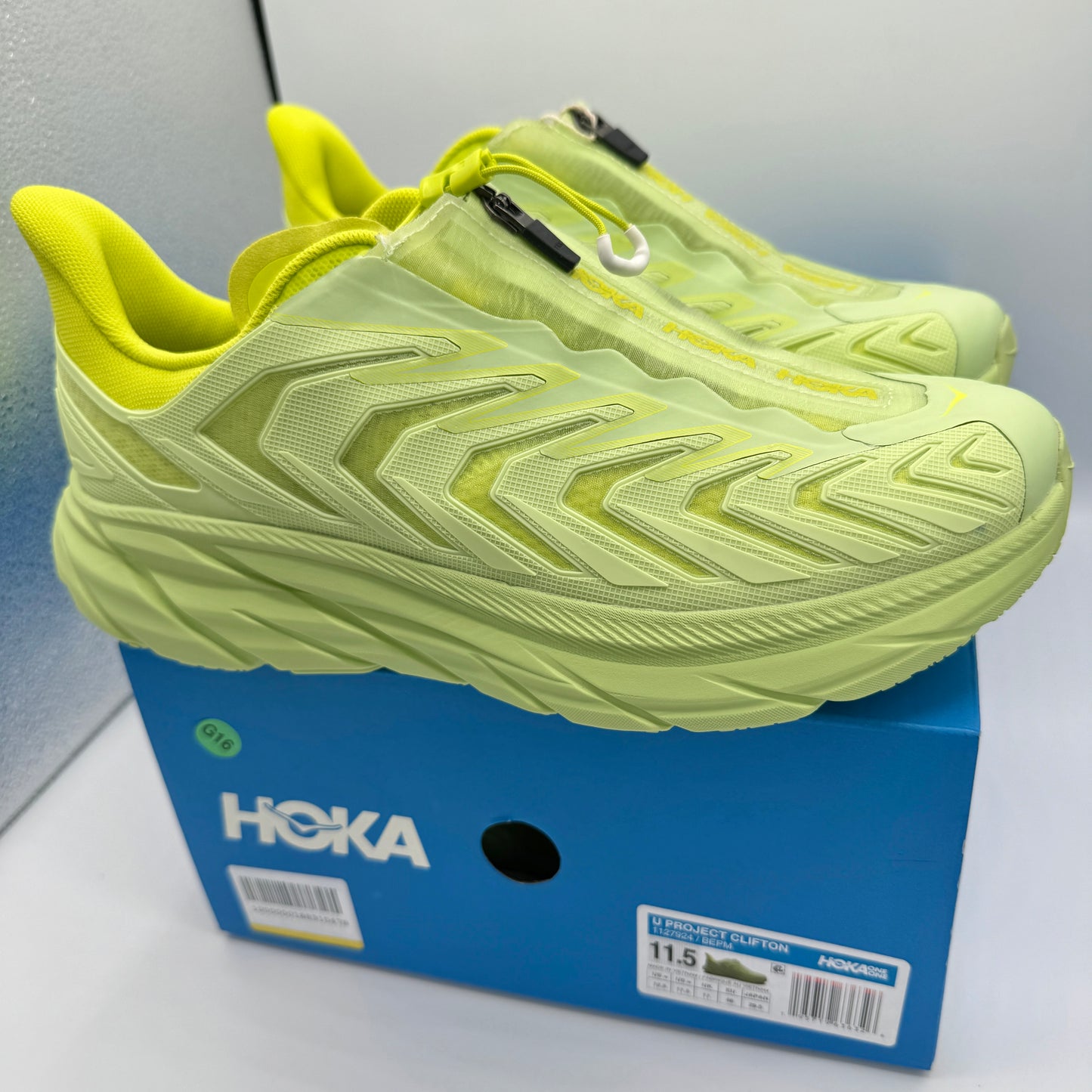 Hoka Project Clifton Butterfly Evening Primrose Unisex Sneaker Shoes BEPM