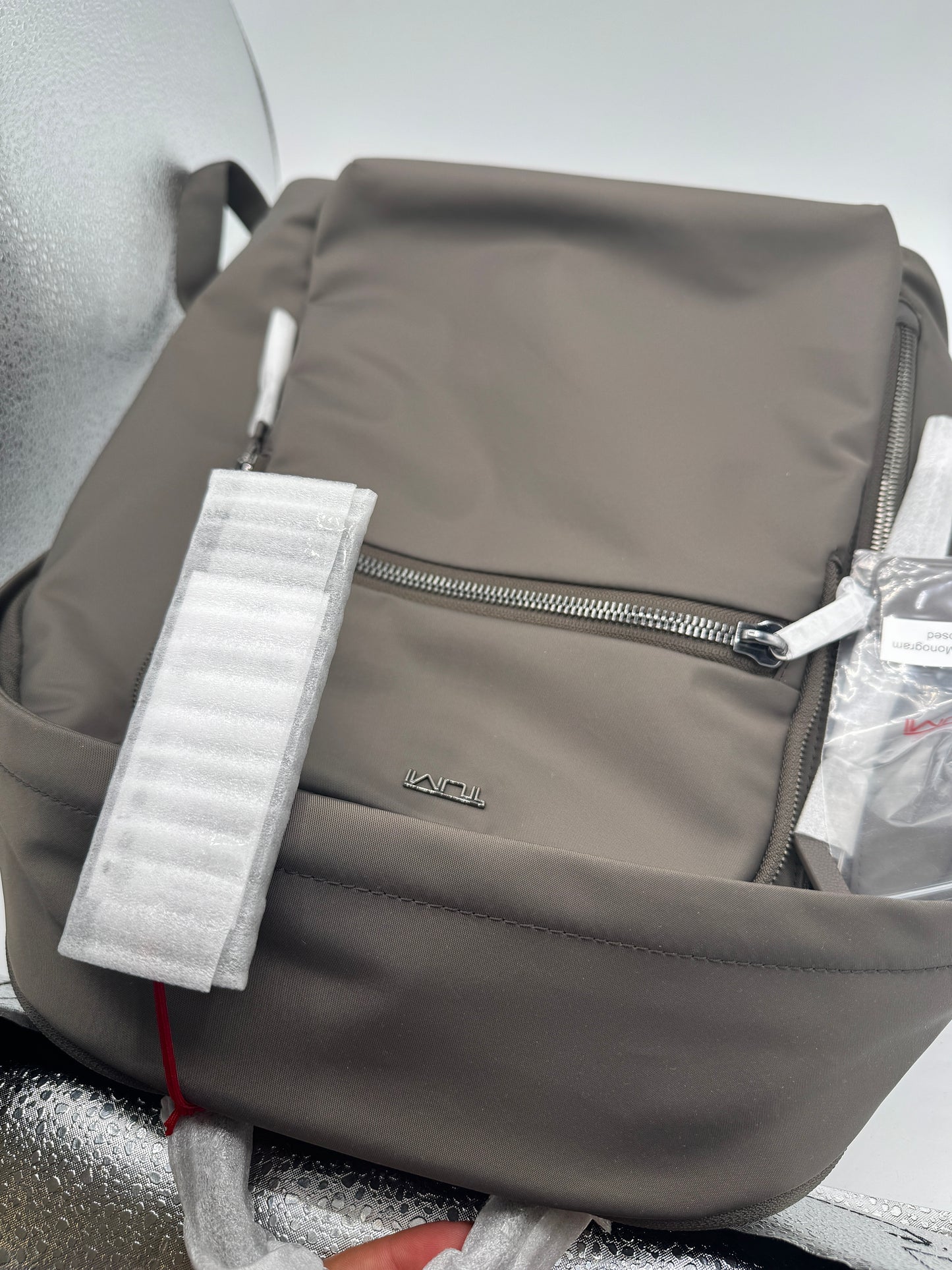 Tumi Halsey Backpack - Brown , Travel Carry-On Bag