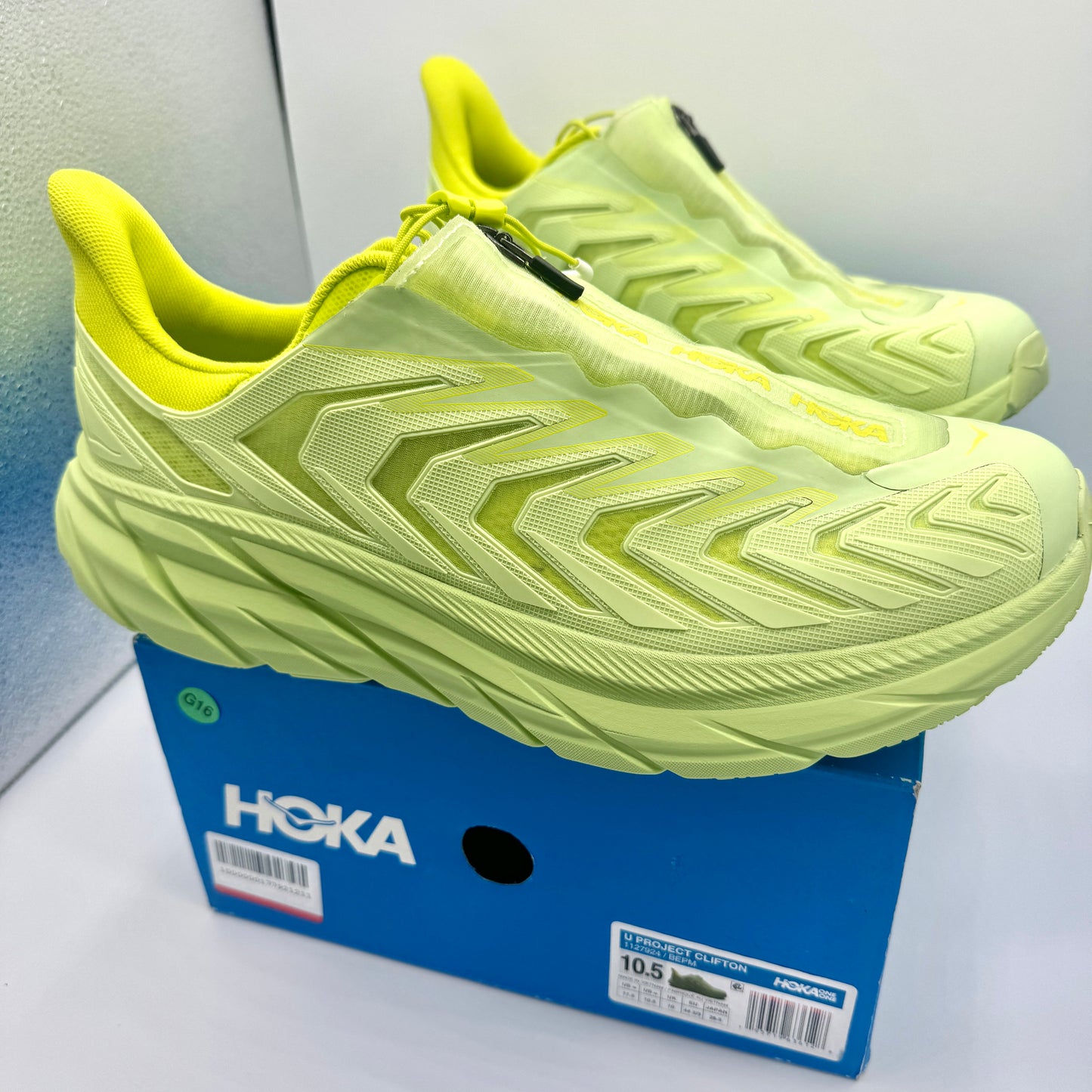 Hoka Project Clifton Butterfly Evening Primrose Unisex Sneaker Shoes BEPM