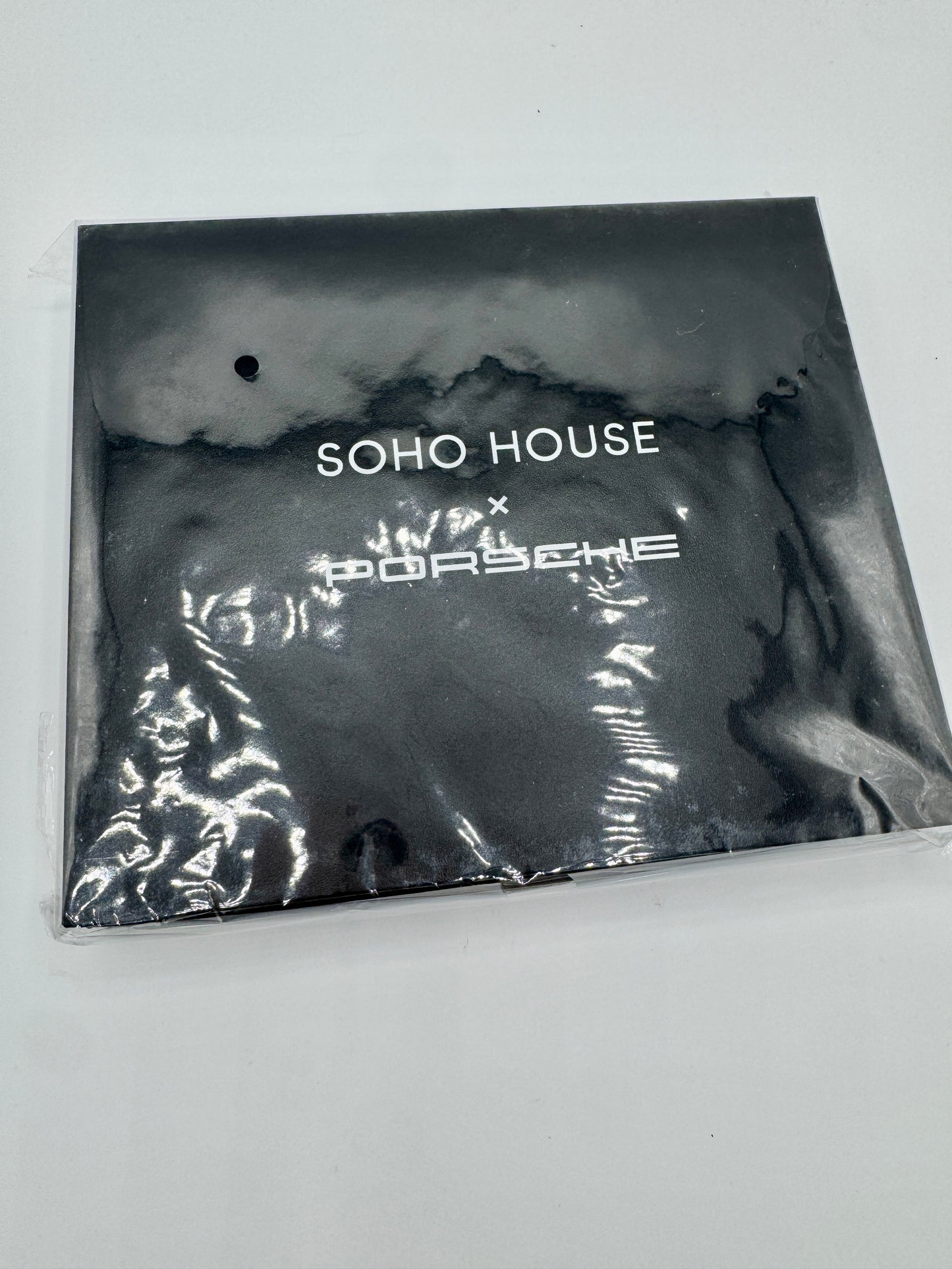 Porsche x Soho House Satin Blue Pasha Scarf Bandana