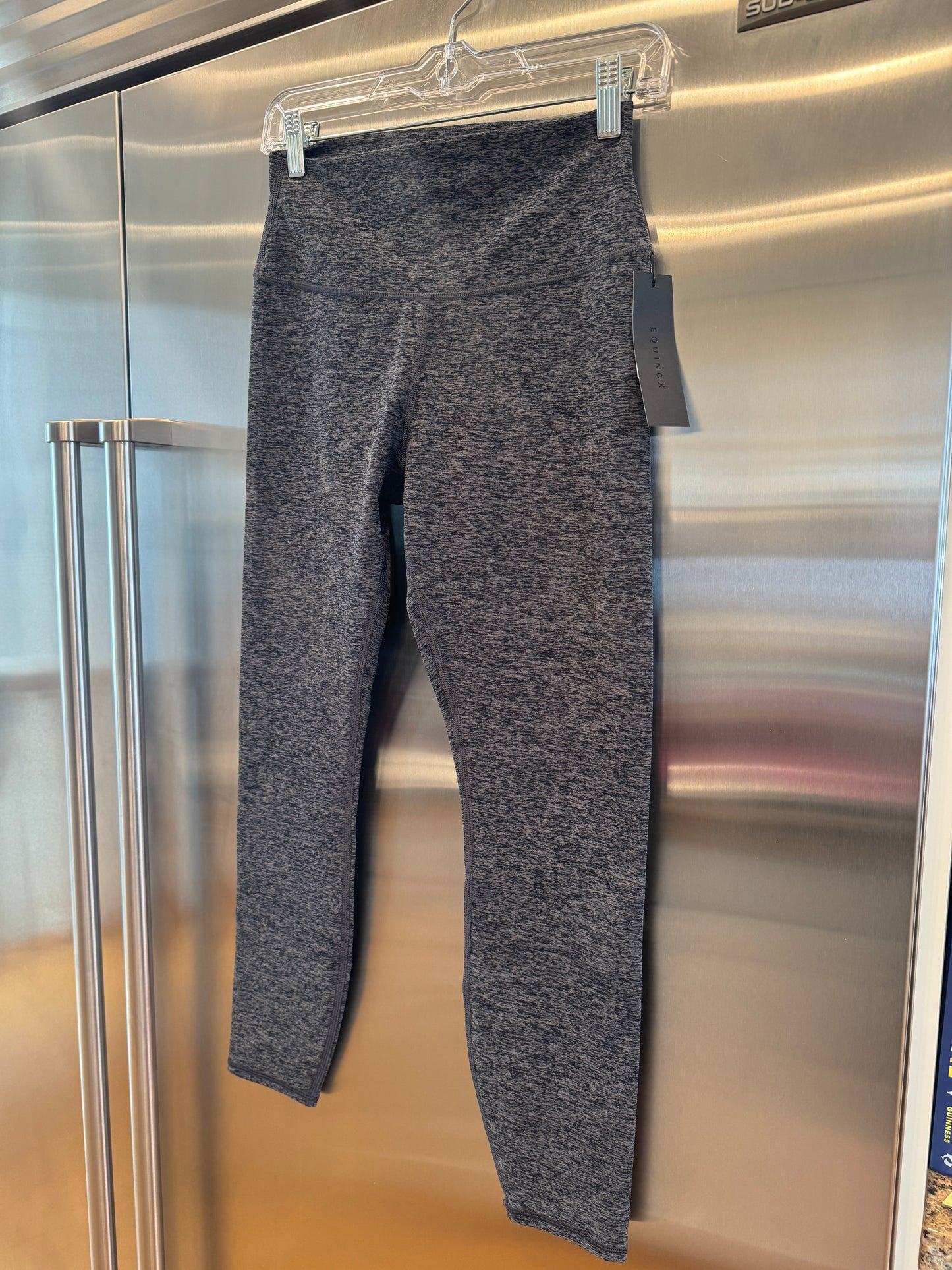 Alo Yoga Alosoft Highlight Leggings HW 7/8 Athletic Grey Heather
