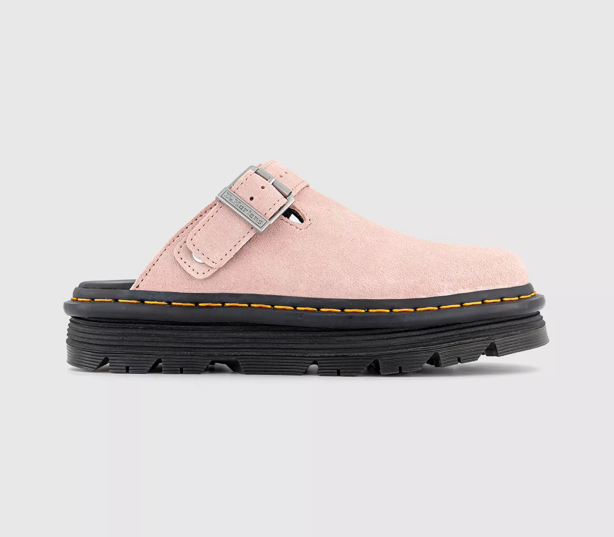 Dr Martin Zebzag Mule Unisex , Powder Pink
