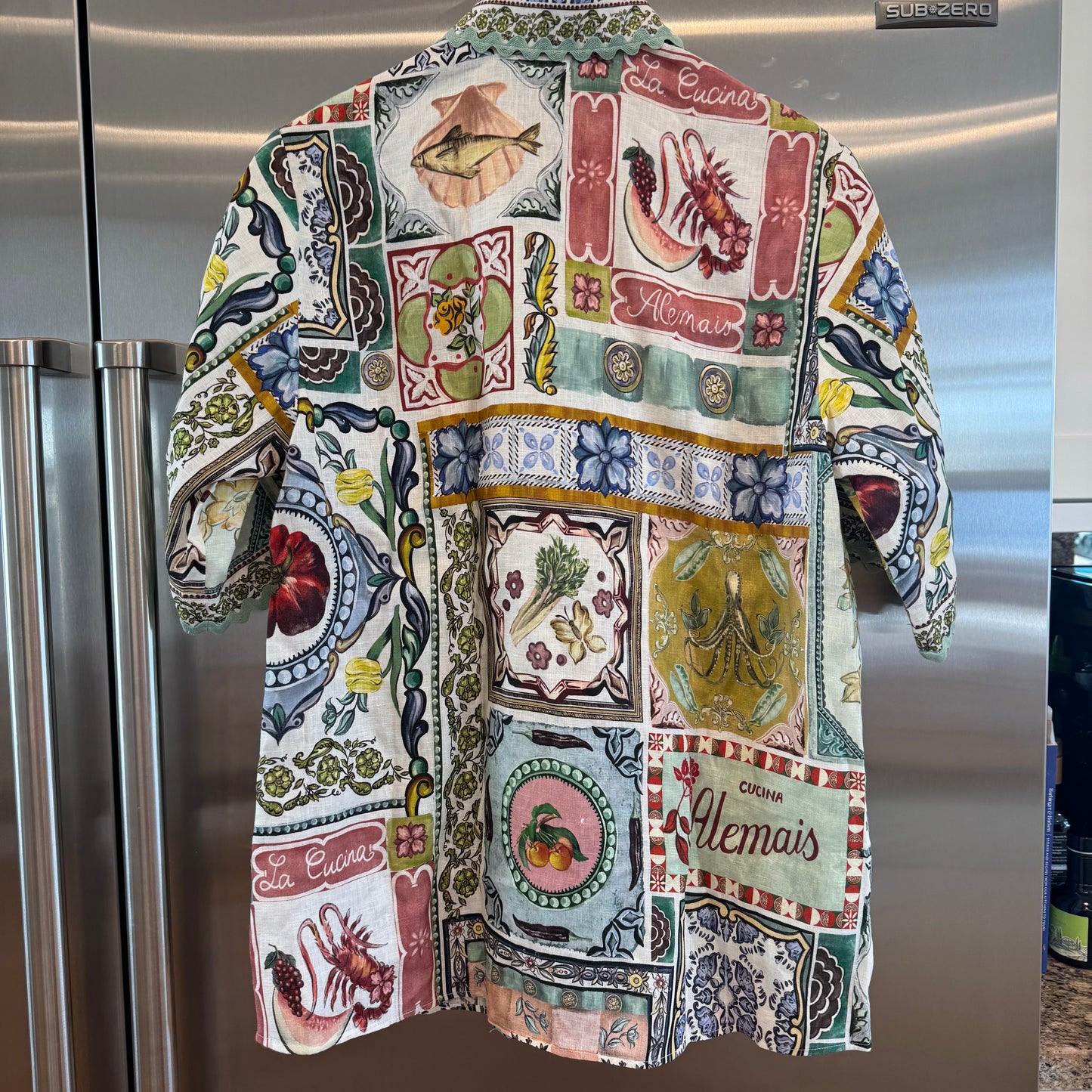 Alemais Tommasina Linen Button Down Shirt