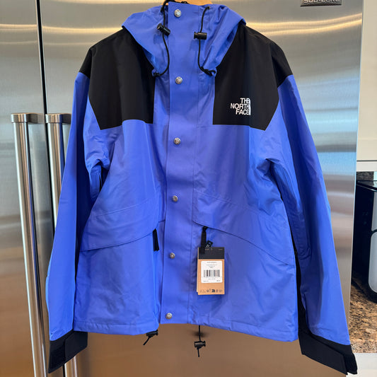 The North Face Men’s 86 Retro Mountain Jacket Solar Blue / Black Rainproof Windproof