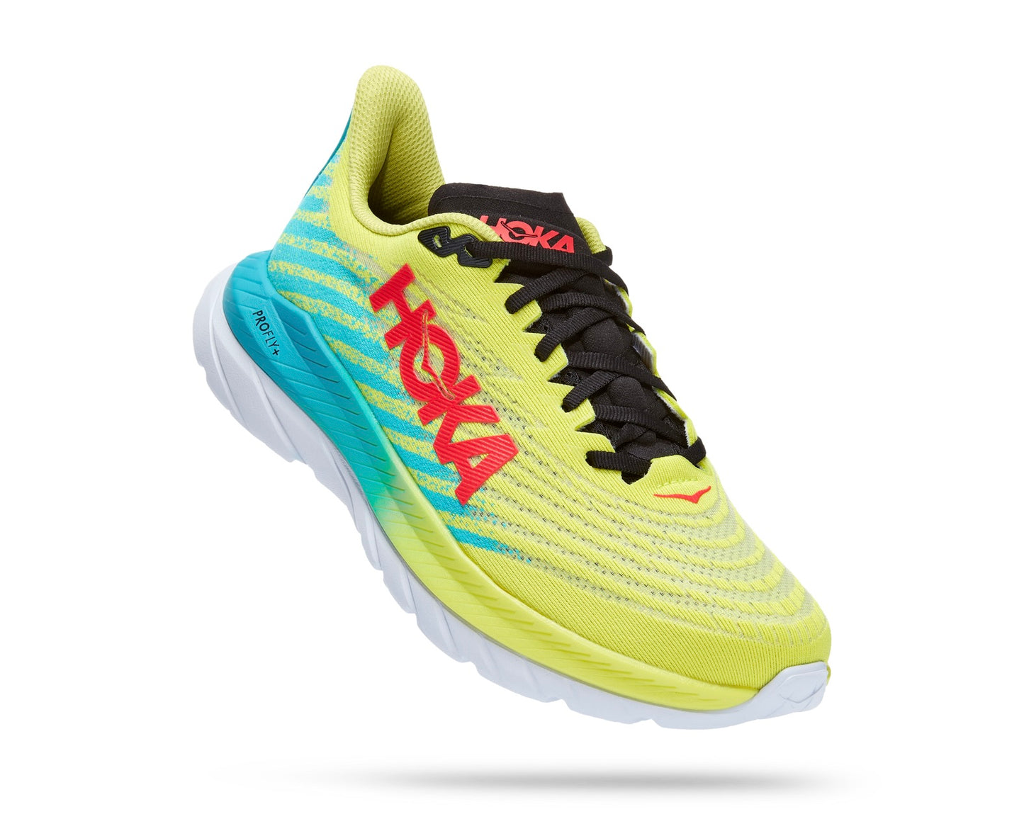 Hoka Mach 5 Womens Running Shoes Evening Primrose Scuba Blue, Hoka One One