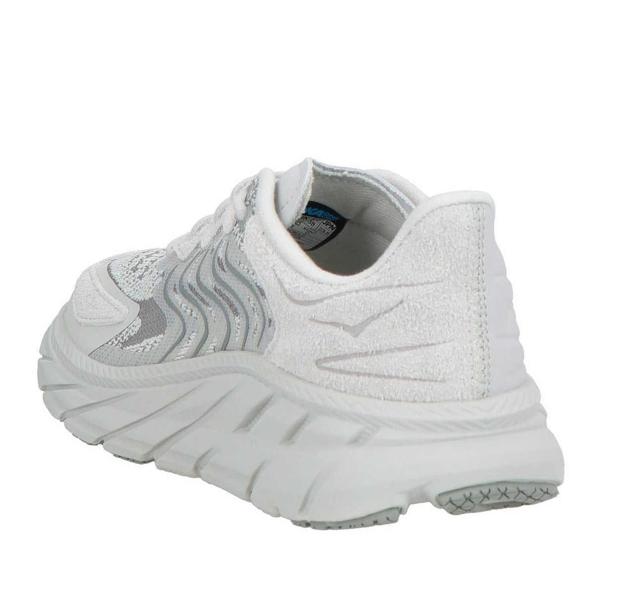 Hoka Clifton LS Grey Unisex in Stardust / Galactic Grey