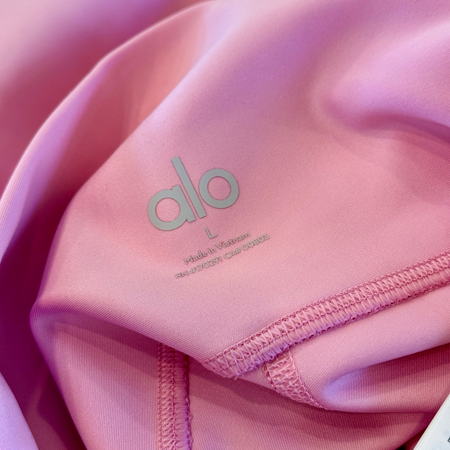 Alo 7/8 Airlift High Waist Legging - Sweet Pink