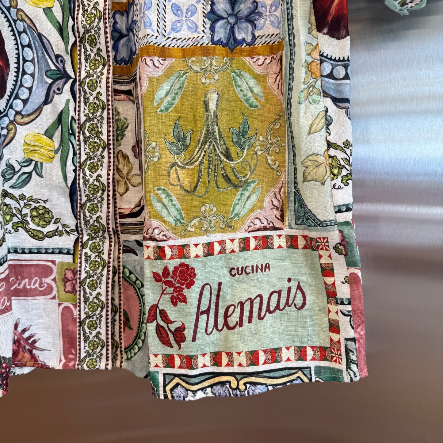 Alemais Tommasina Linen Button Down Shirt